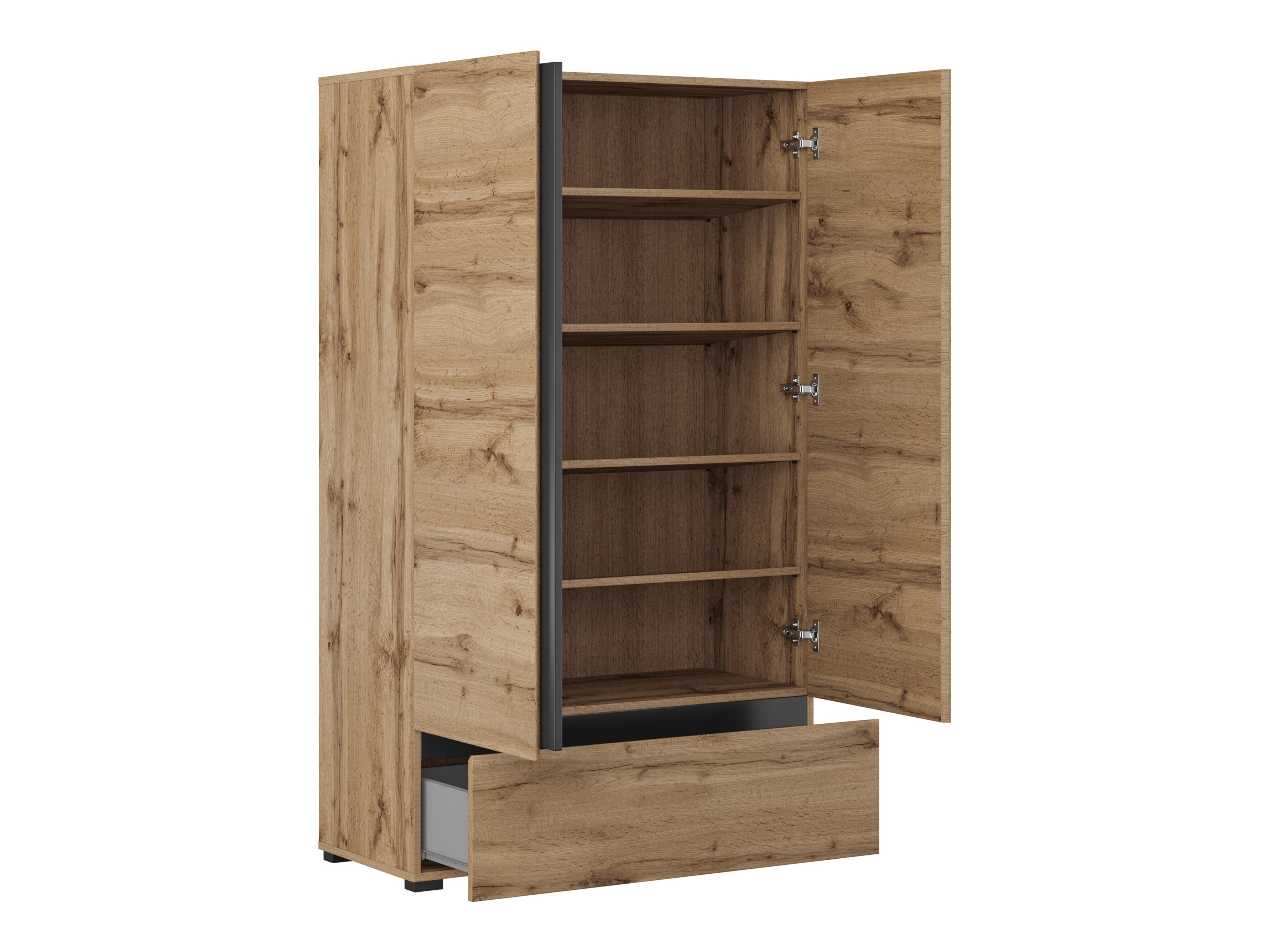 Bookcase Alfere 128 (Wotan Oak)