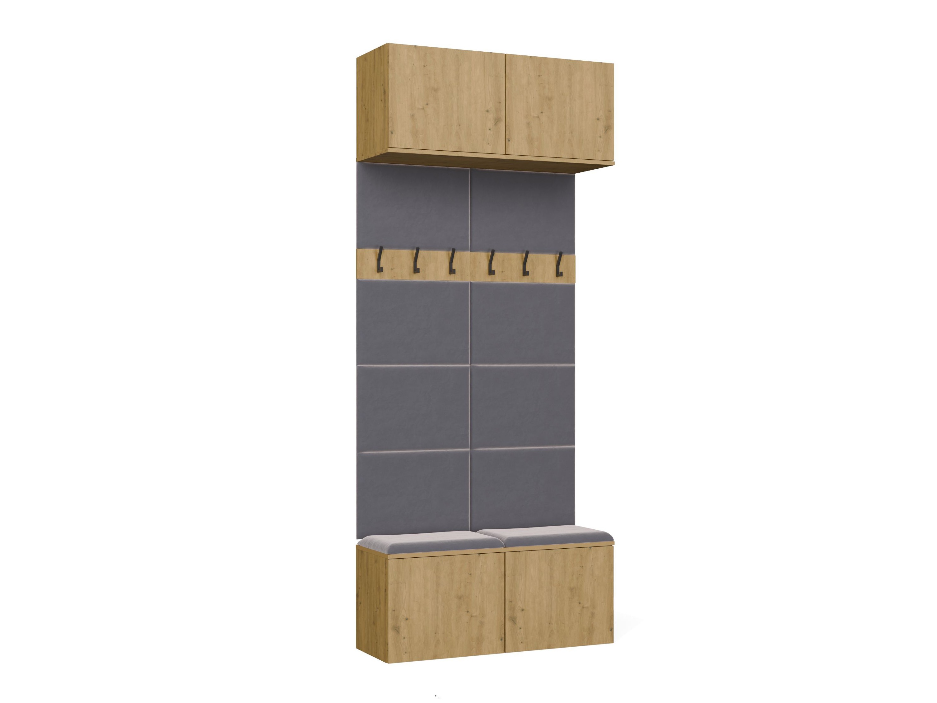 Hallway set Domtori 116 (Artisan oak)