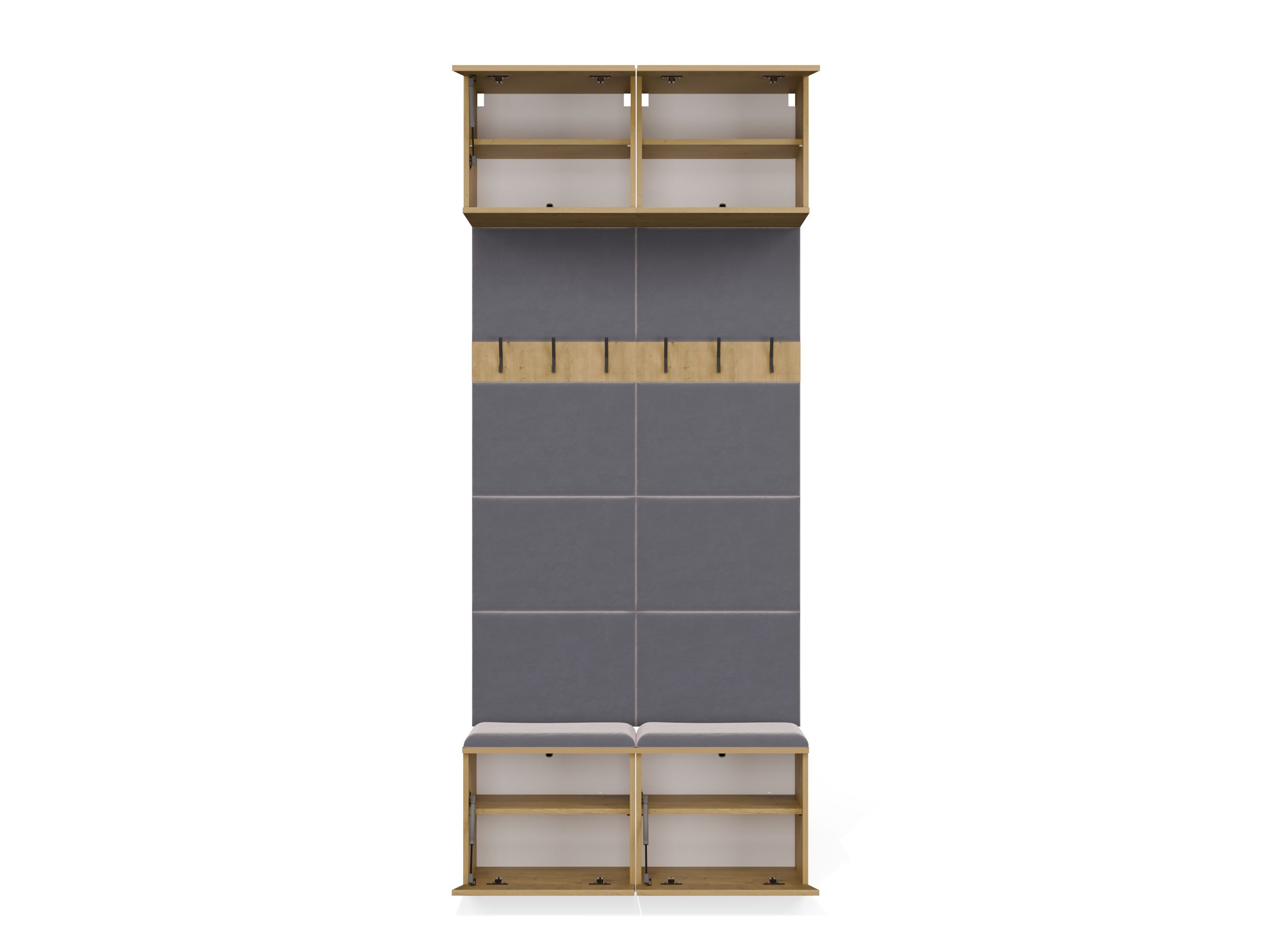 Hallway set Domtori 116 (Artisan oak)