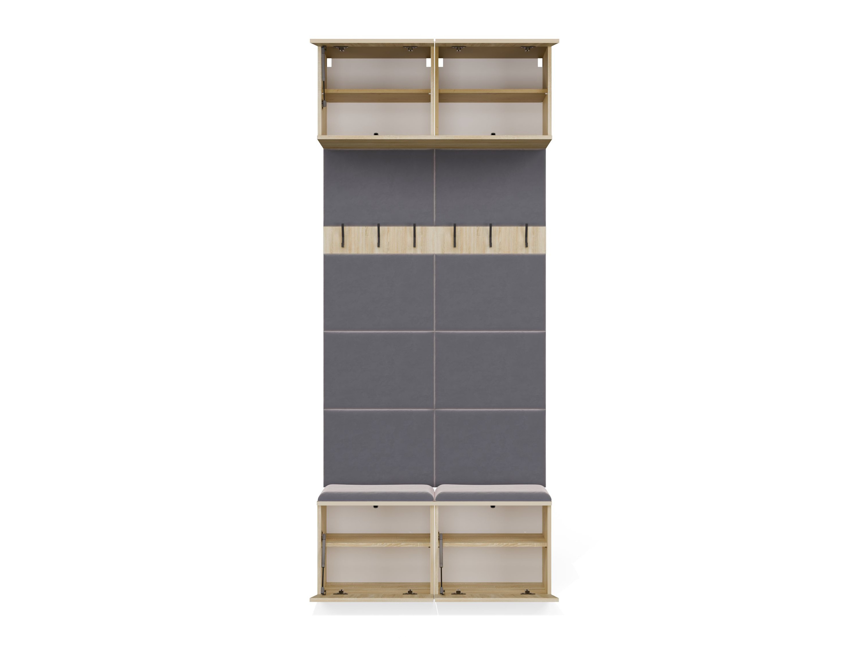 Hallway set Domtori 116 (Sonoma oak)