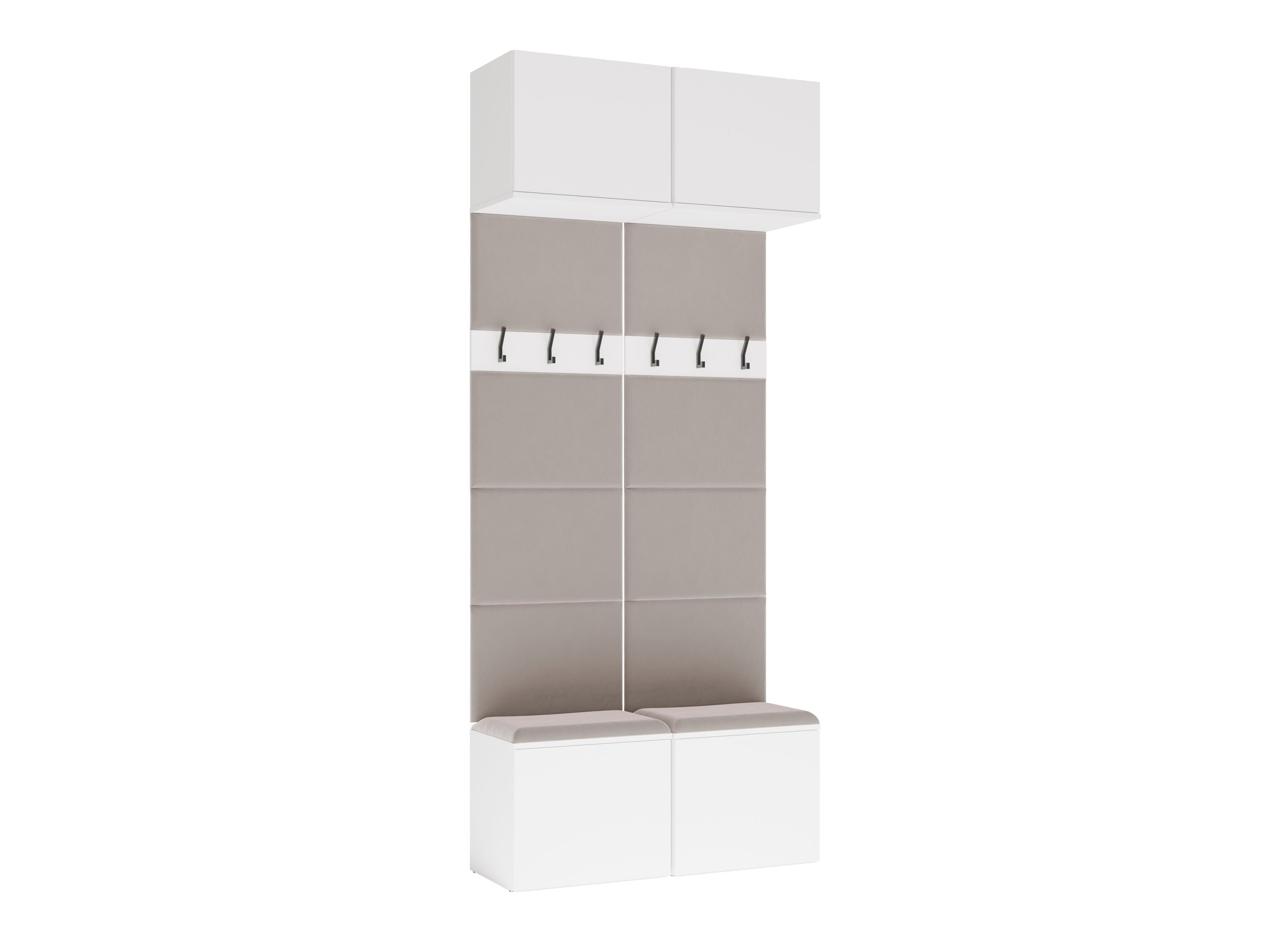 Hallway set Domtori 116 (White)