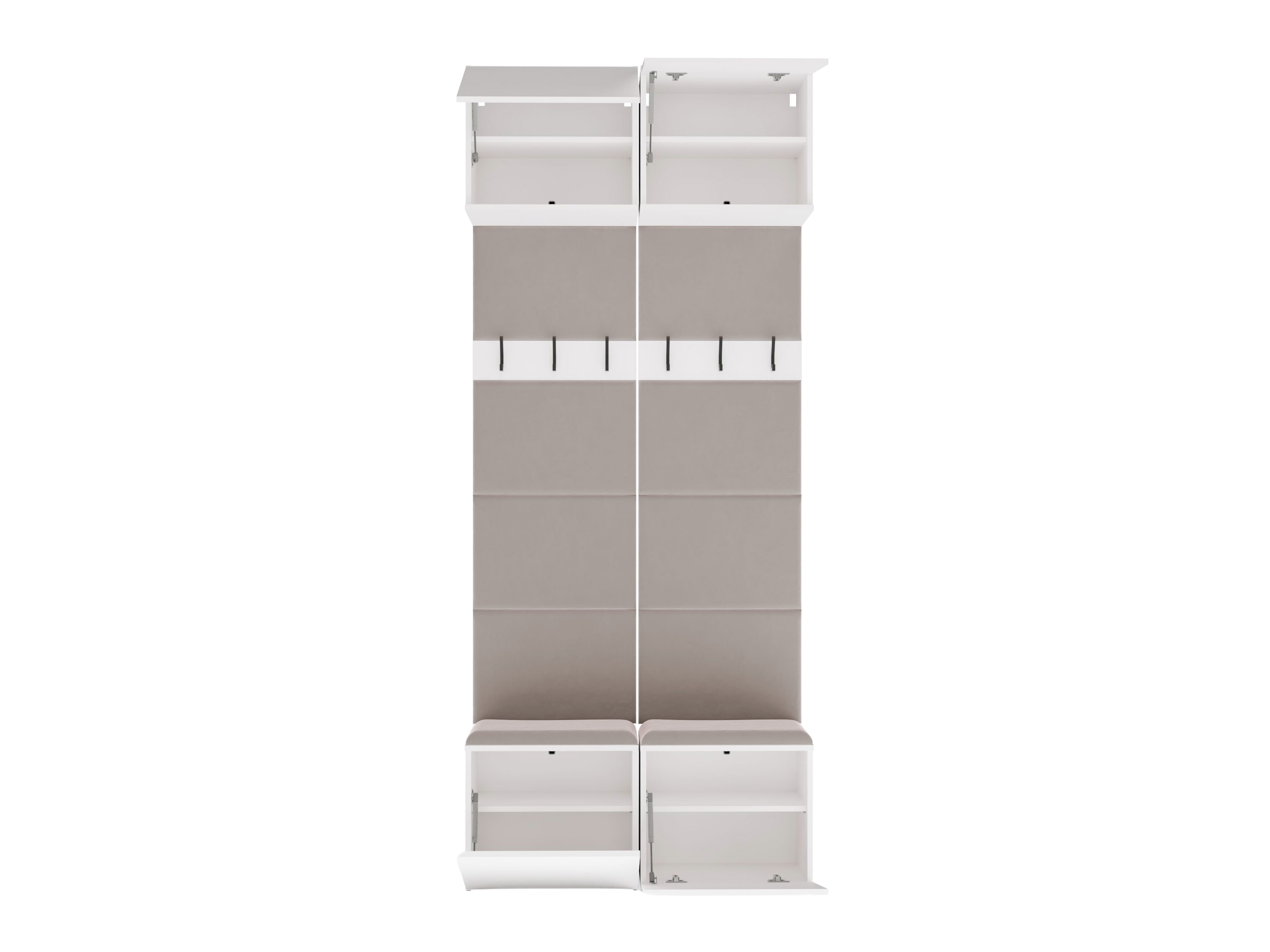Hallway set Domtori 116 (White)