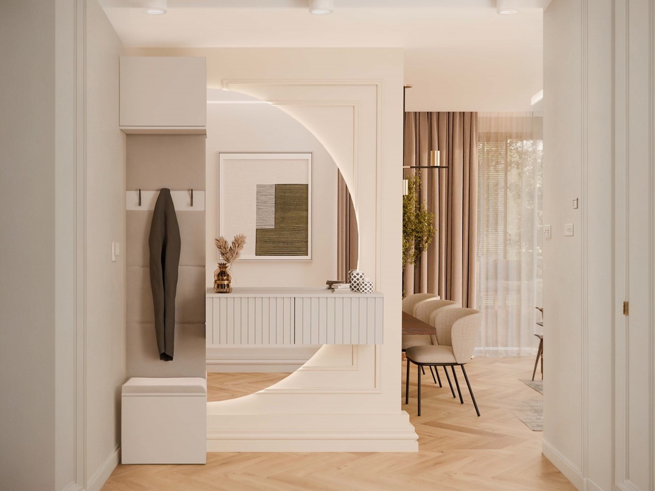 Hallway set Domtori 117 (Cashmere)