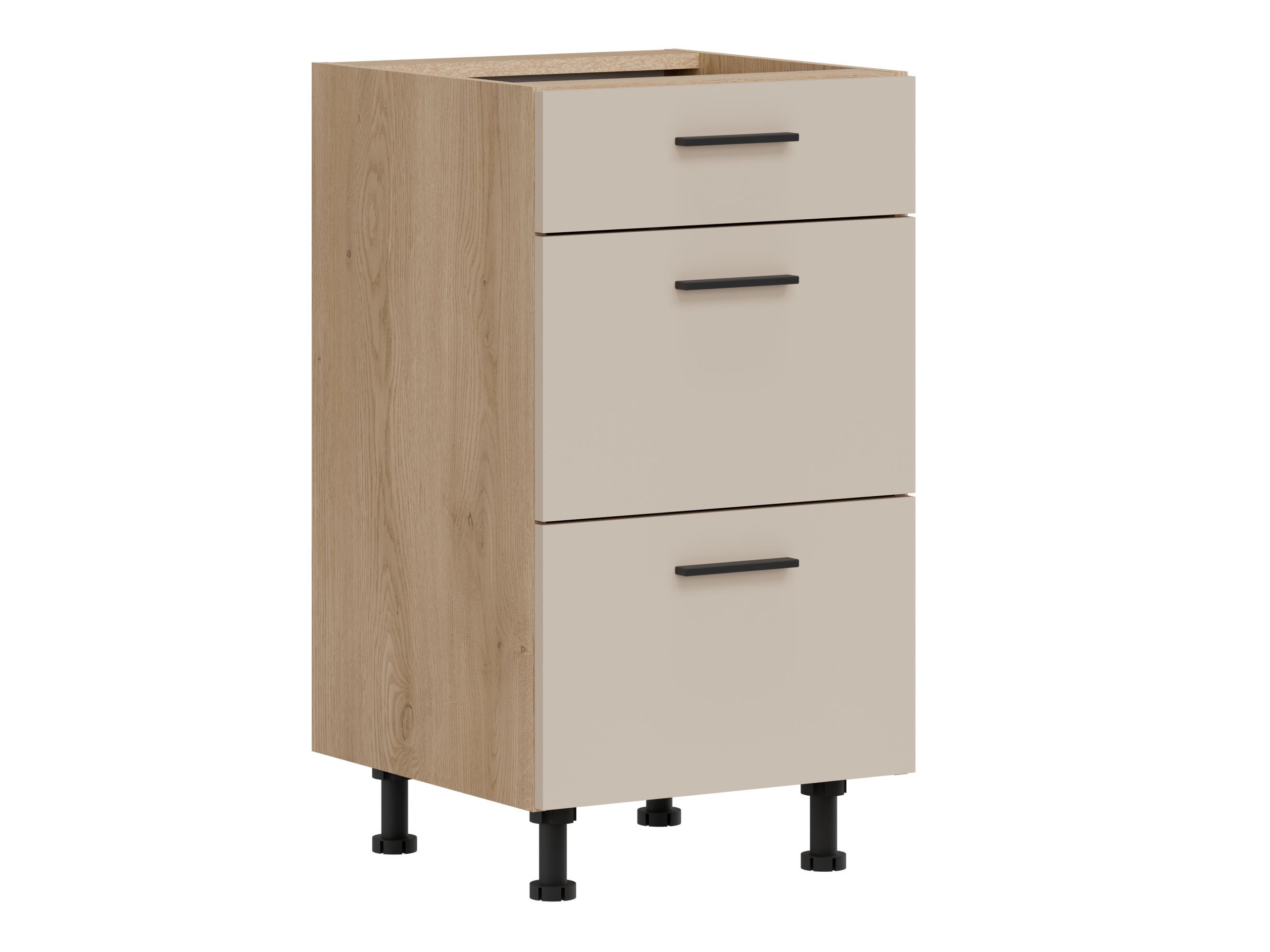 Modular cabinet with drawers Ati Cashmere 140