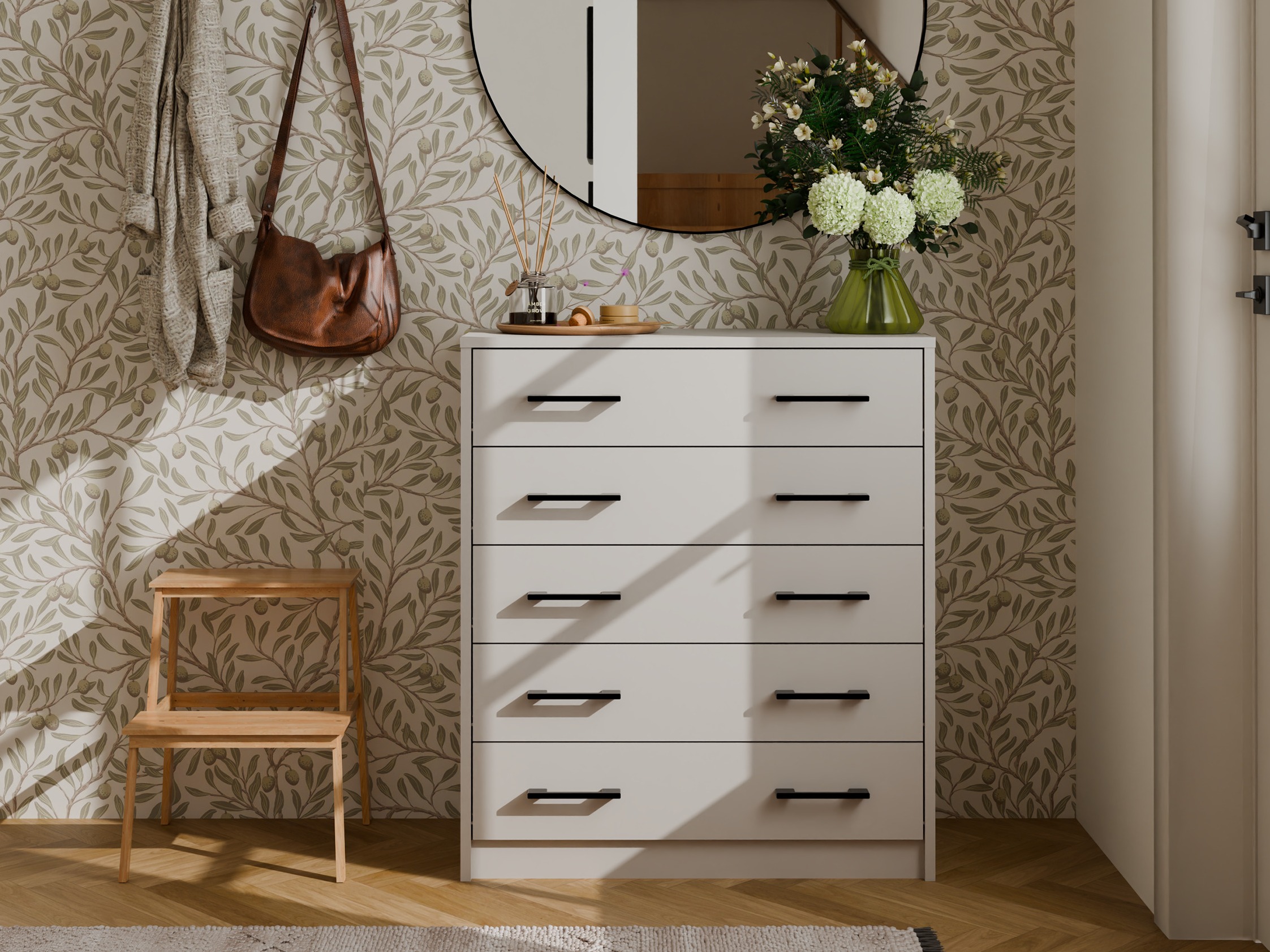 Shoe cabinet Mandeville 372 (Cashmere)