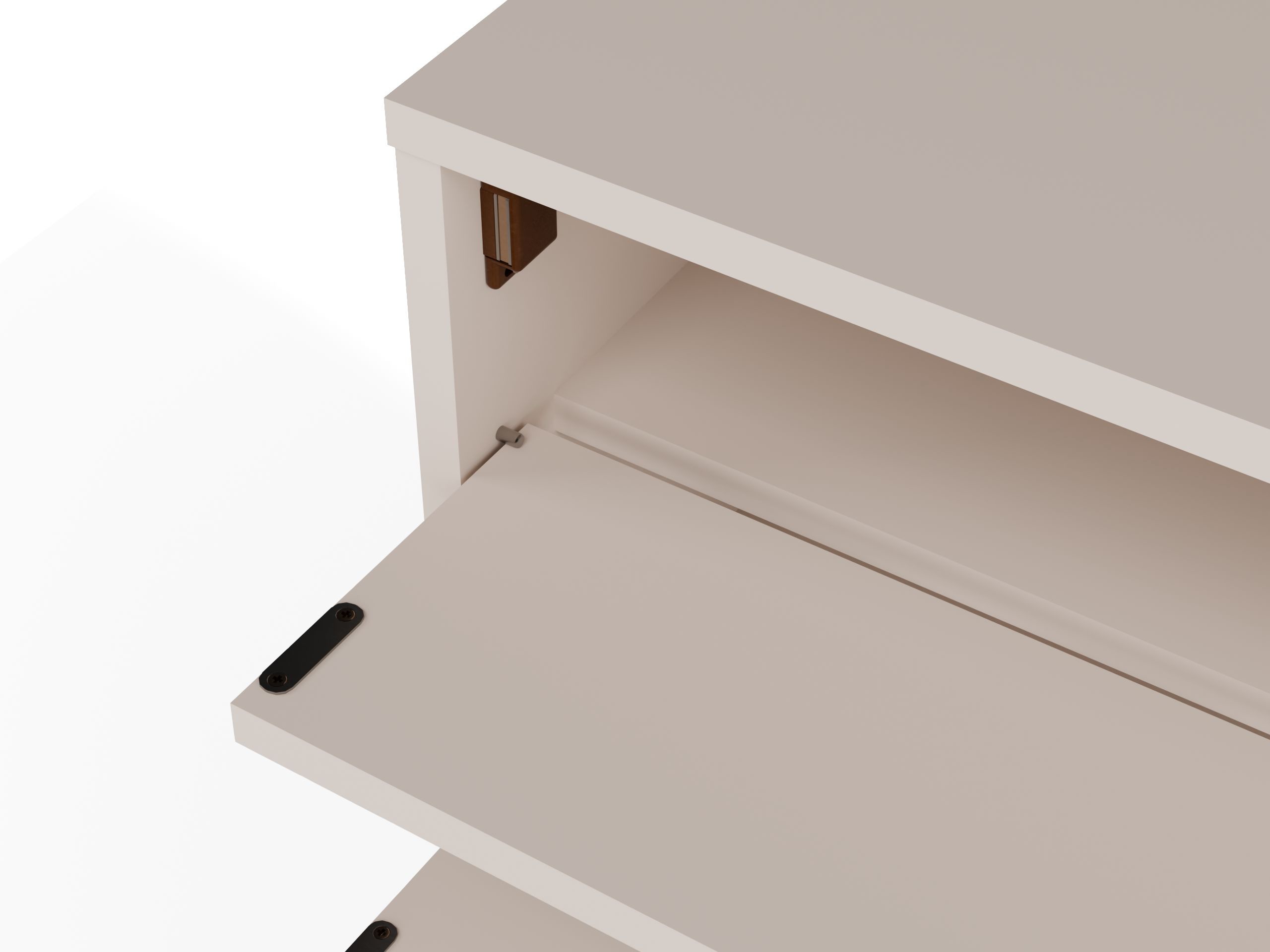Shoe cabinet Mandeville 372 (Cashmere)