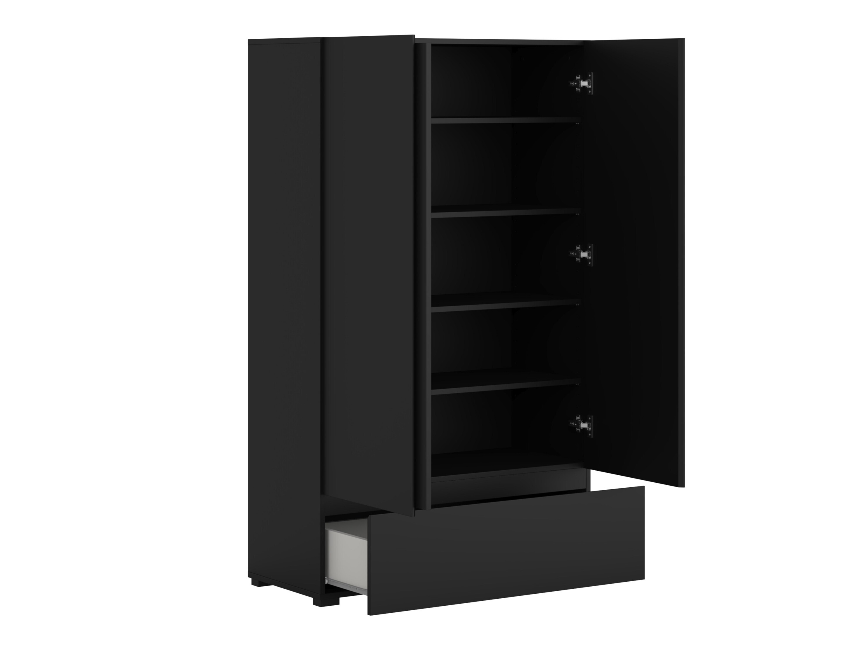 Bookcase Elbleve 106 (Black)