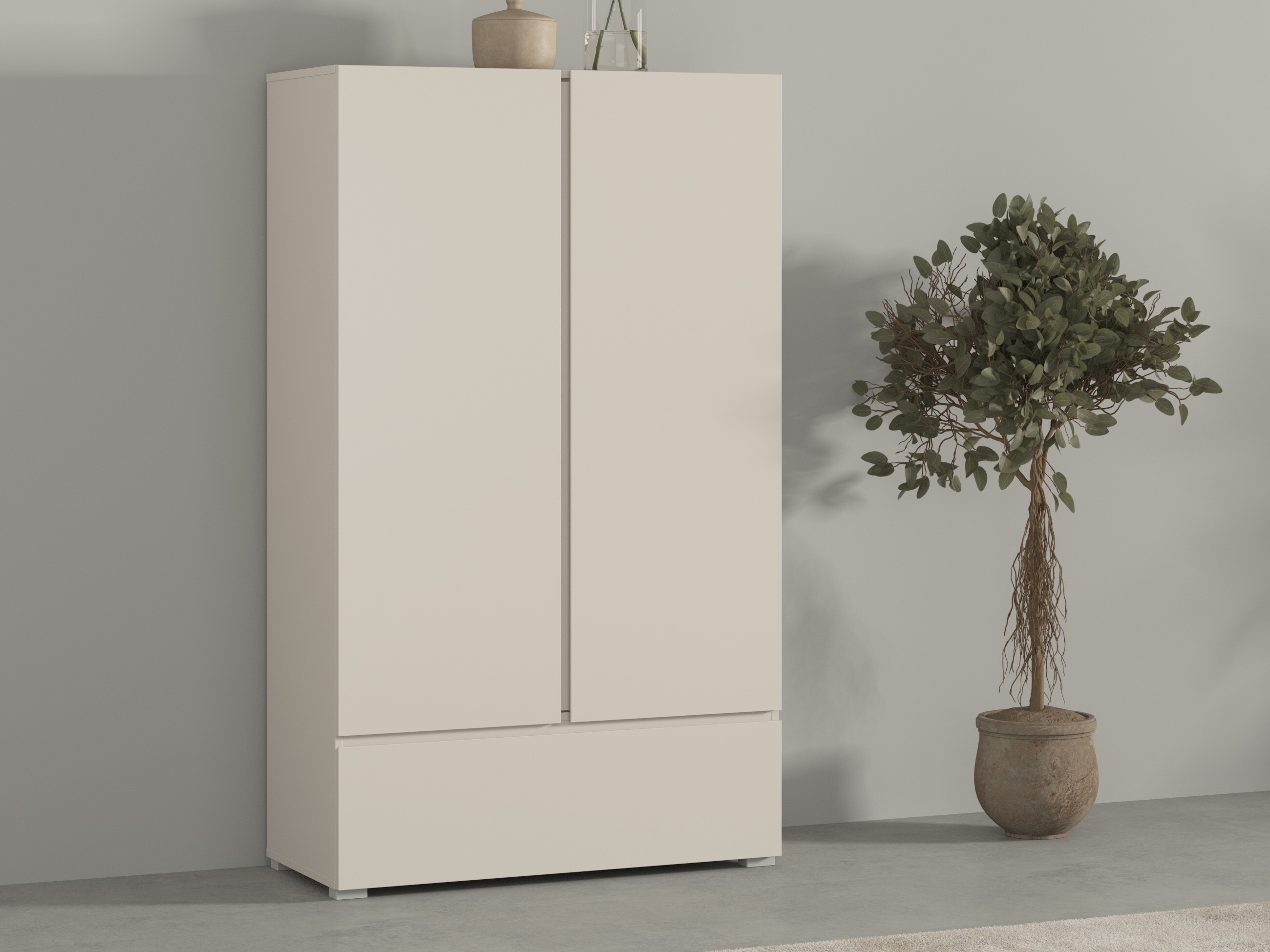 Bookcase Elbleve 106 (Cashmere)