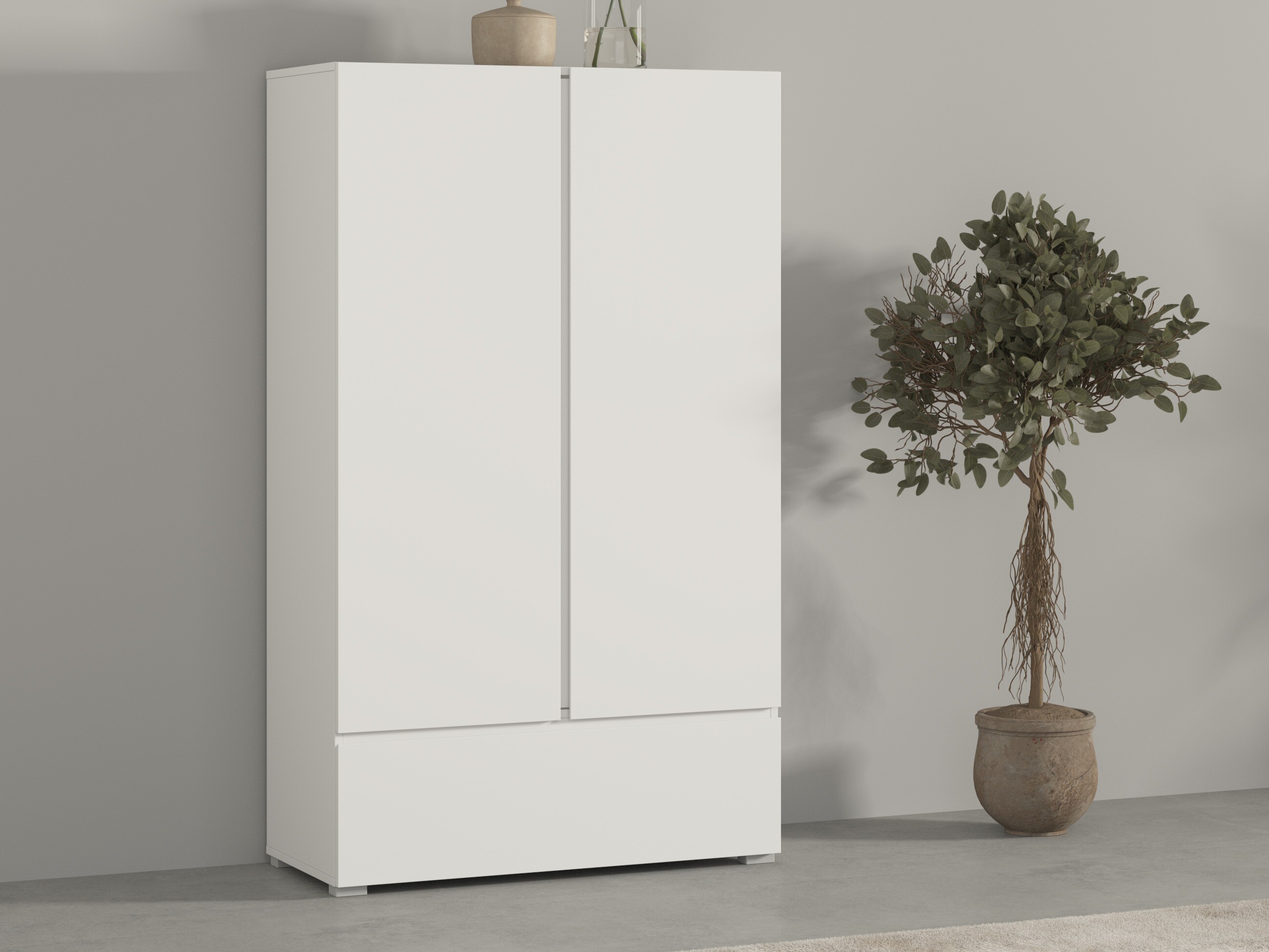 Bookcase Elbleve 106 (White)