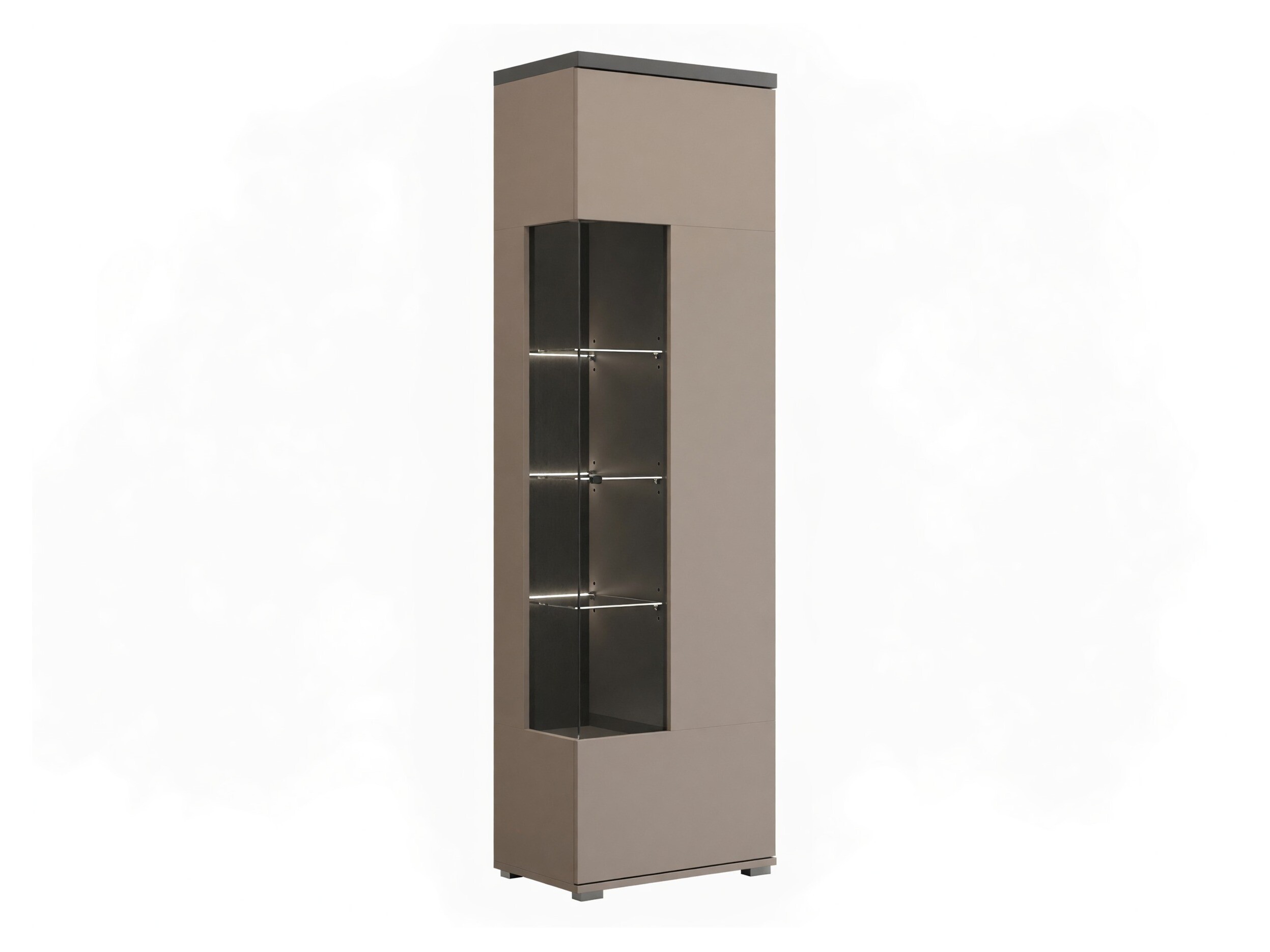 Bookcase Virvele 102 (Congo + Anthracite)