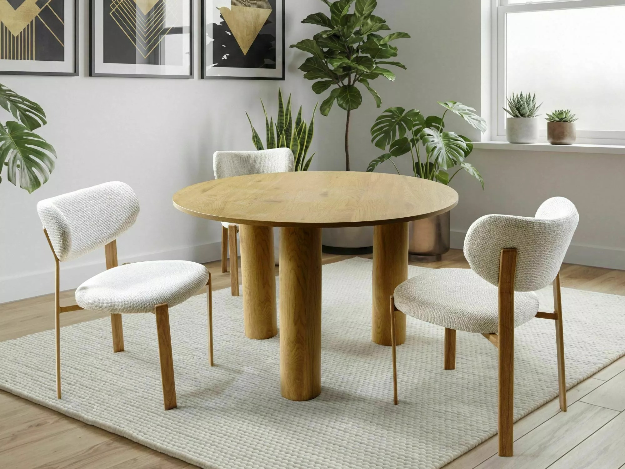 Chair Detroit 1048 (Light beige)