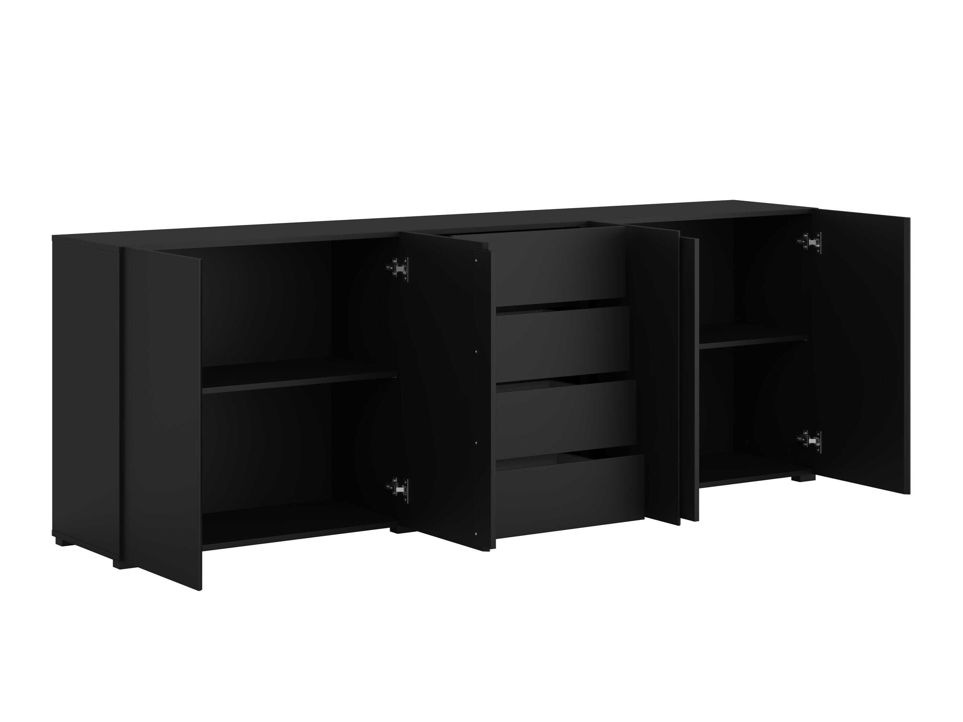 Chest of drawers Elbleve 105 (Black)