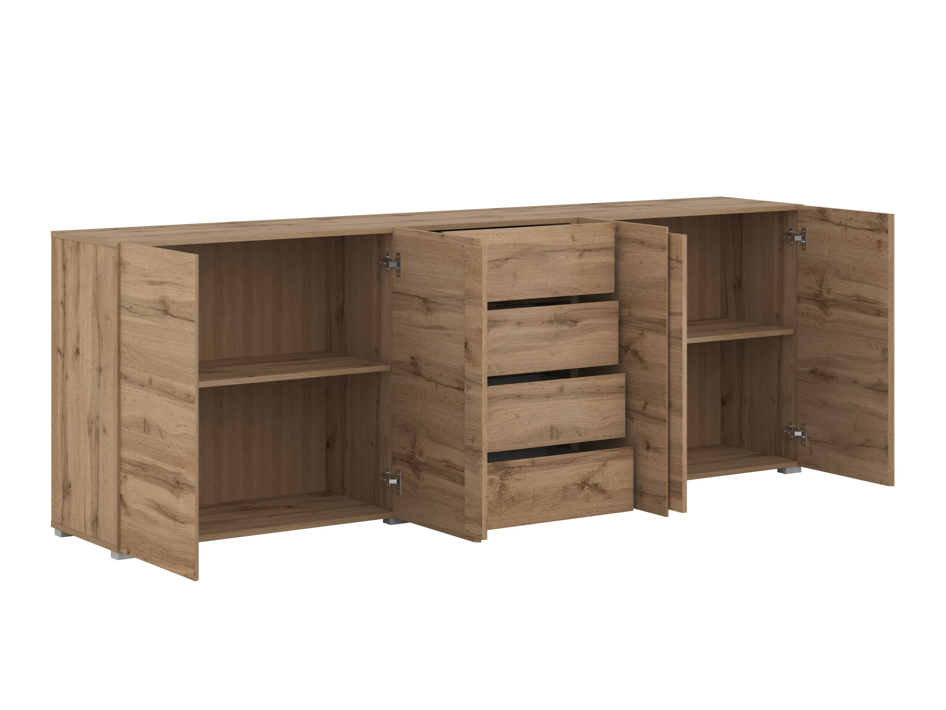 Chest of drawers Elbleve 105 (Wotan Oak)