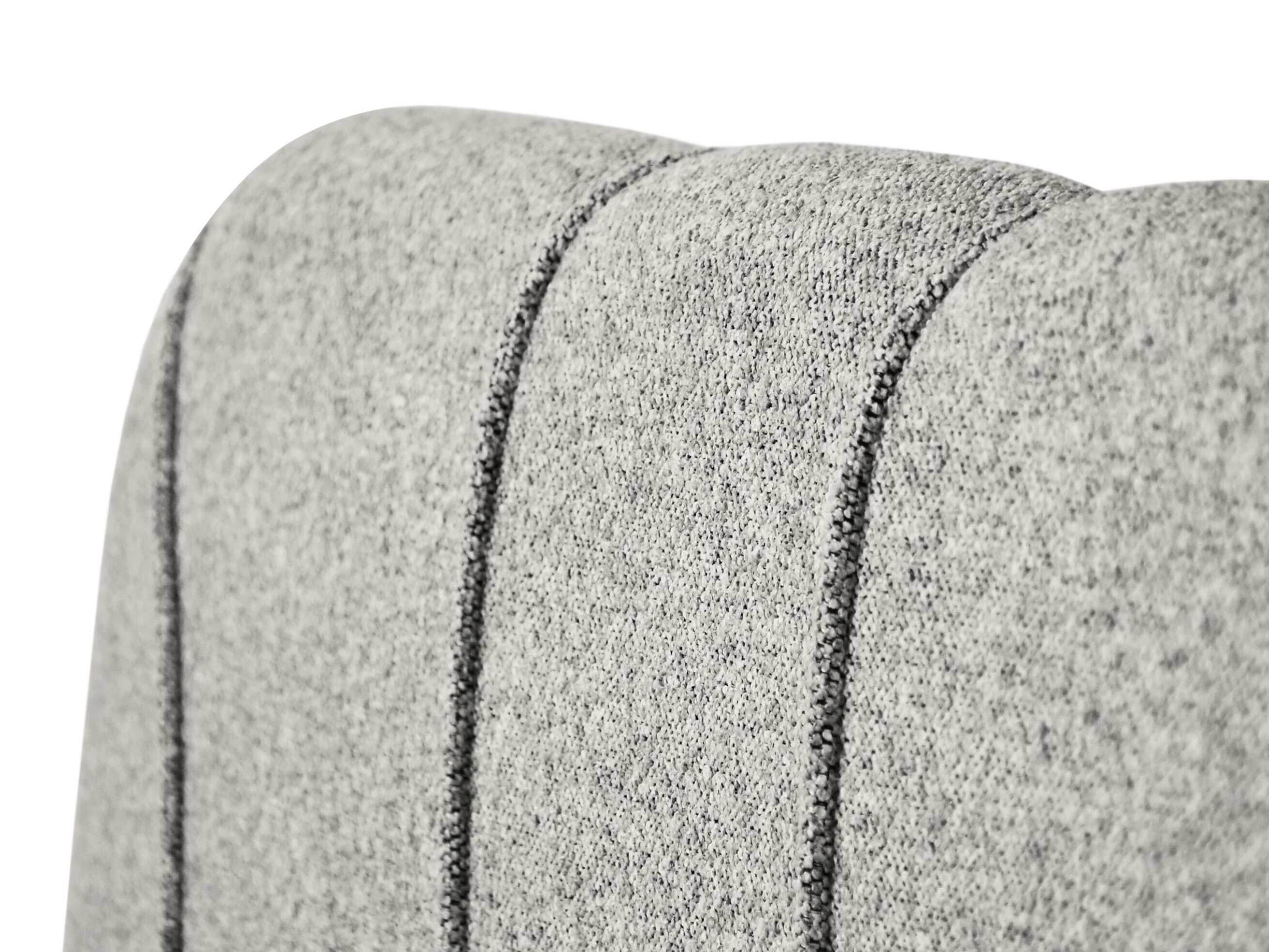 Continental bed Norman 127 (Grey brown)