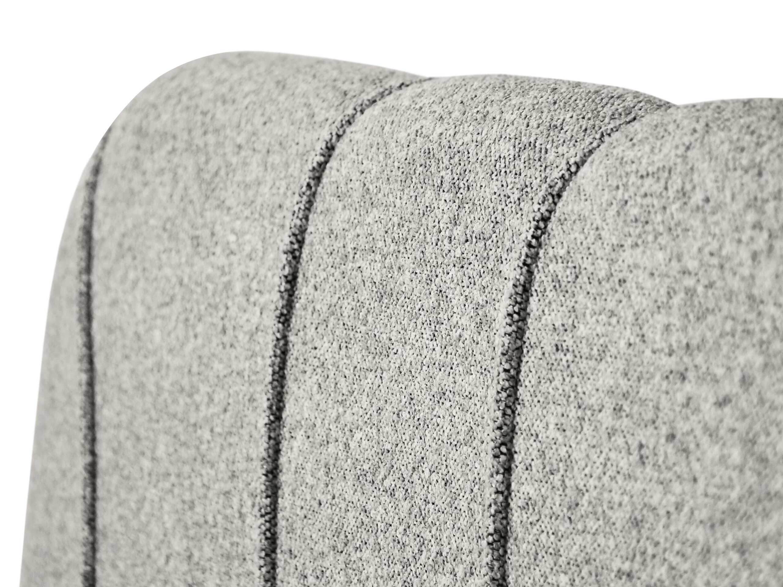 Continental bed Norman 127 (Grey)