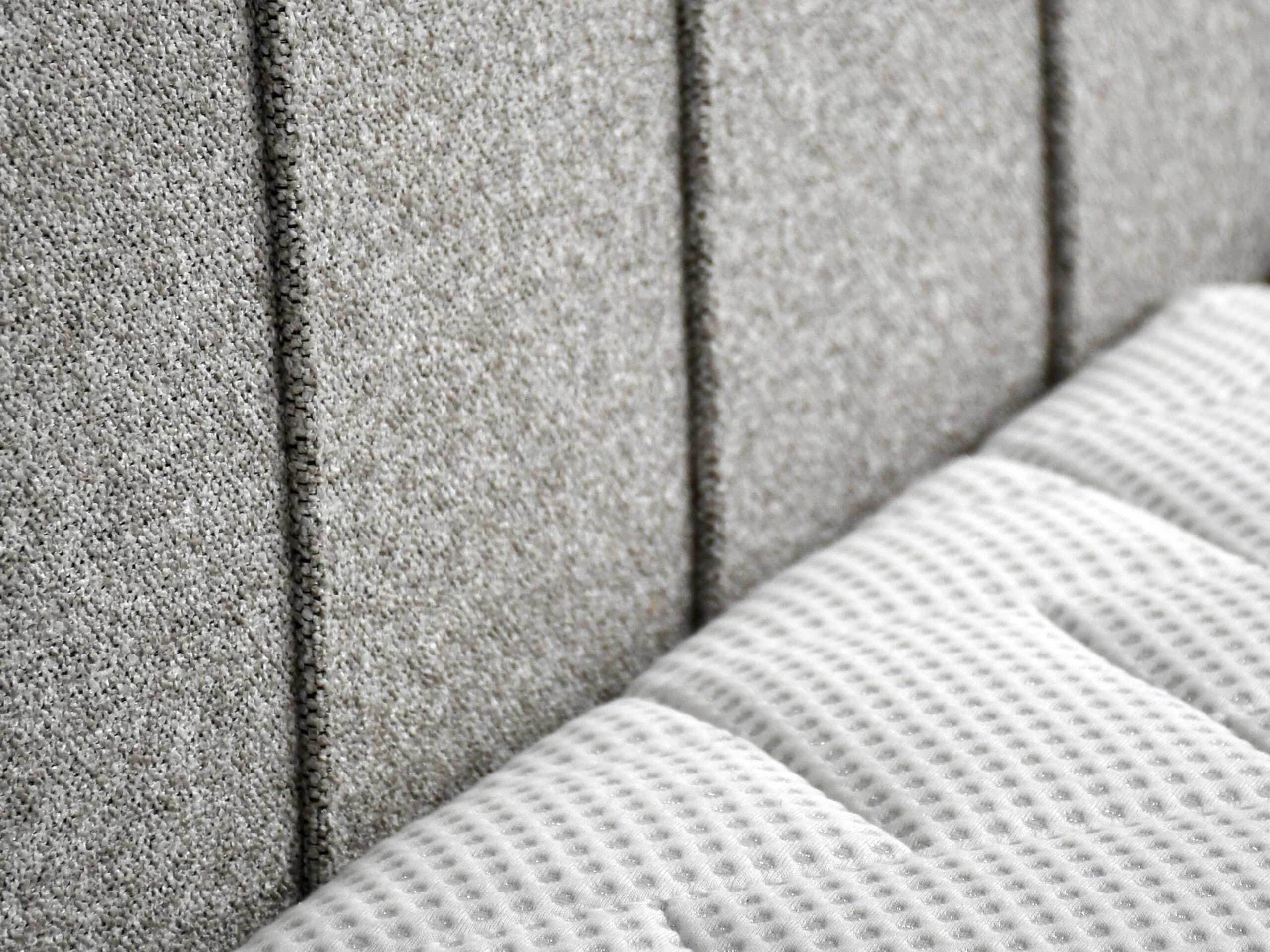 Continental bed Norman 127 (Grey)