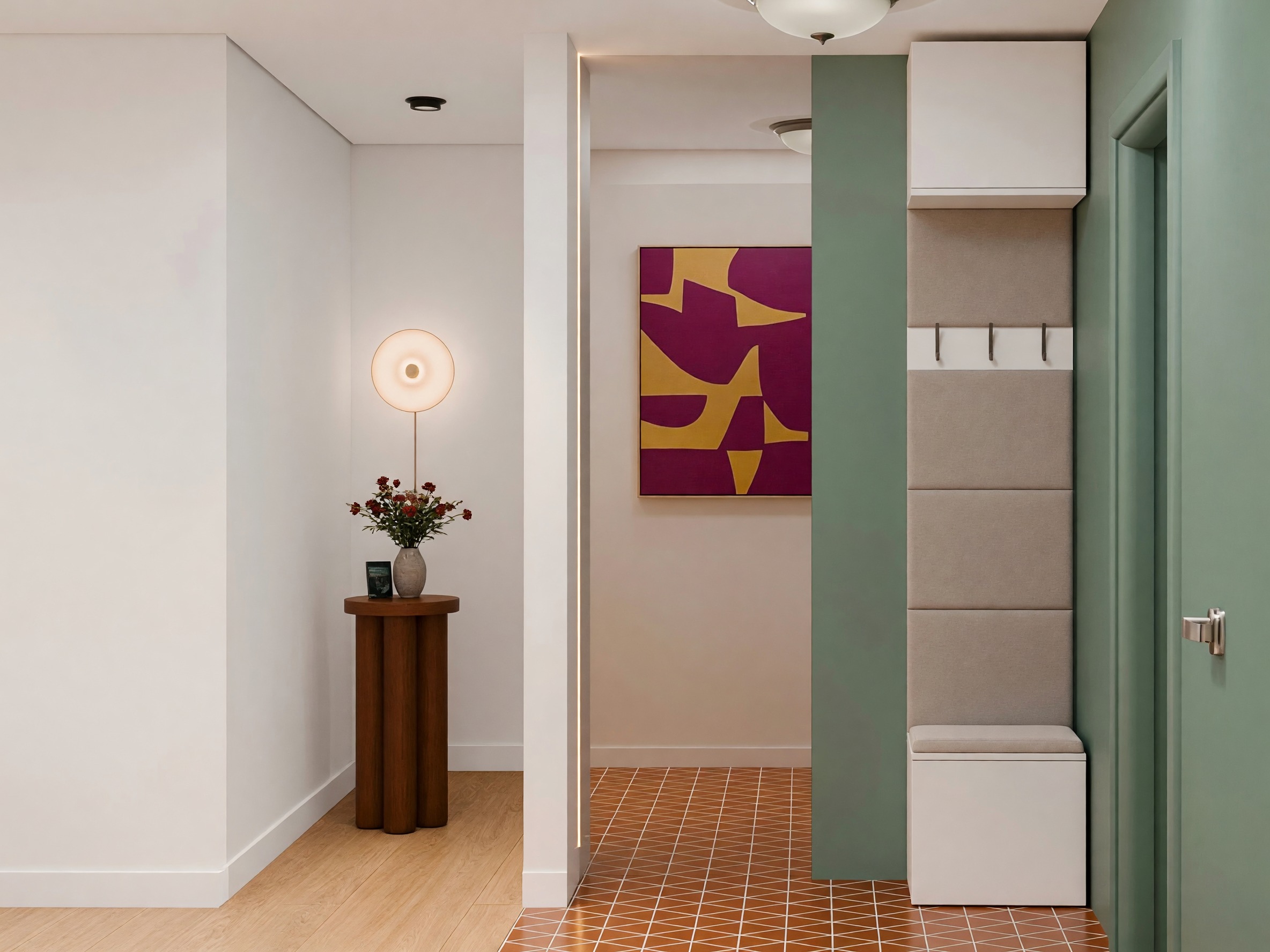 Hallway set Domtori 117 (White)