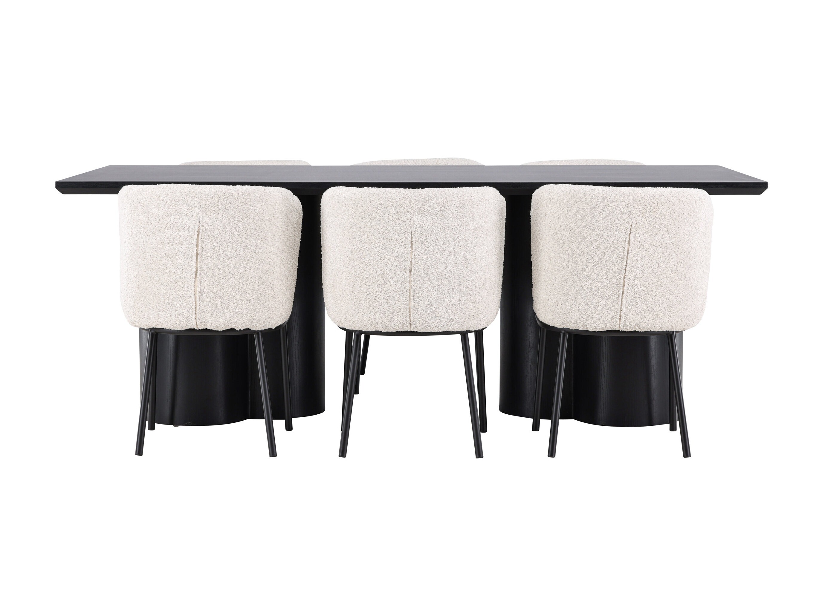 Dining set Dallas 5176 (Black)