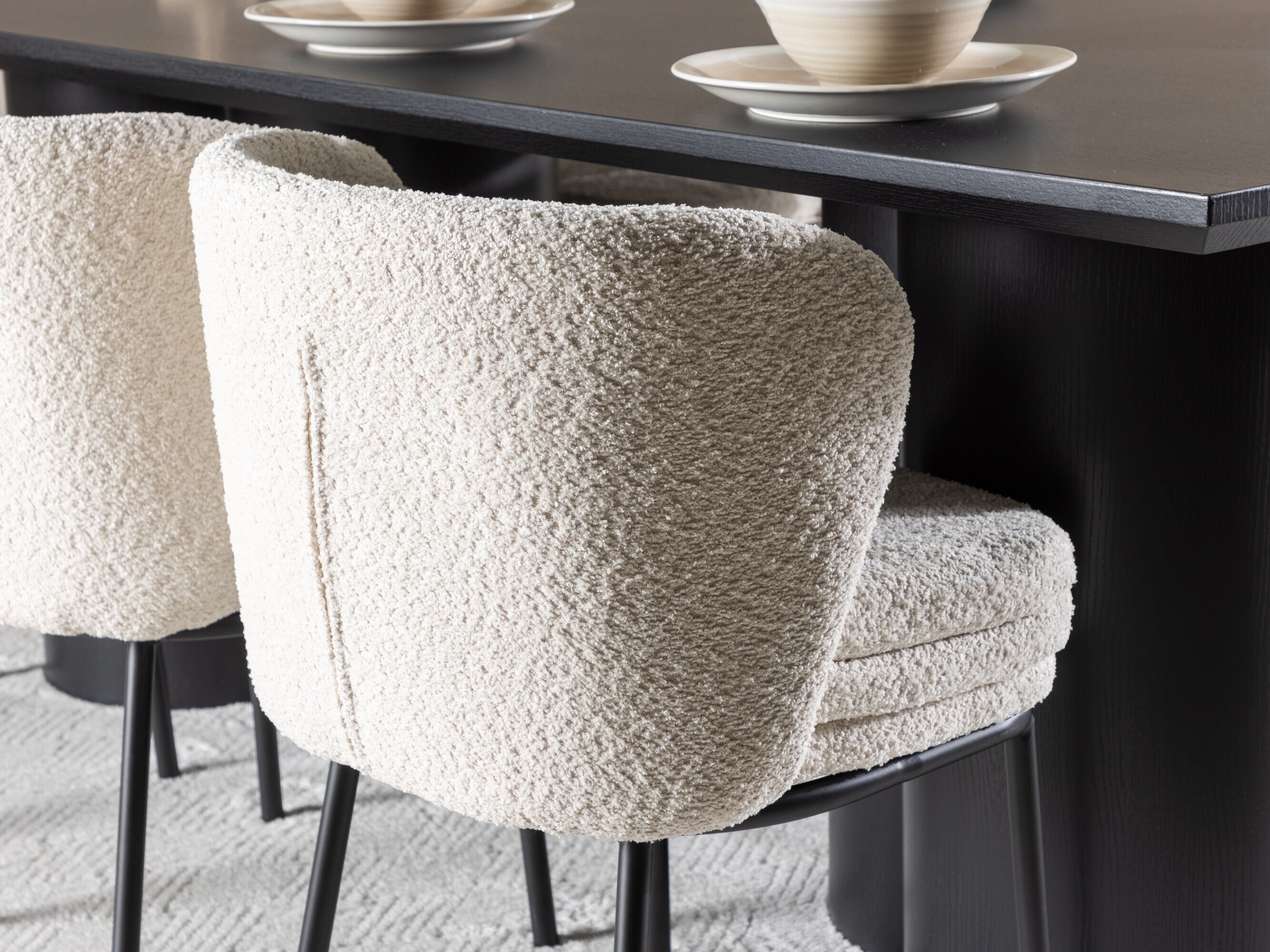 Dining set Dallas 5176 (Black)