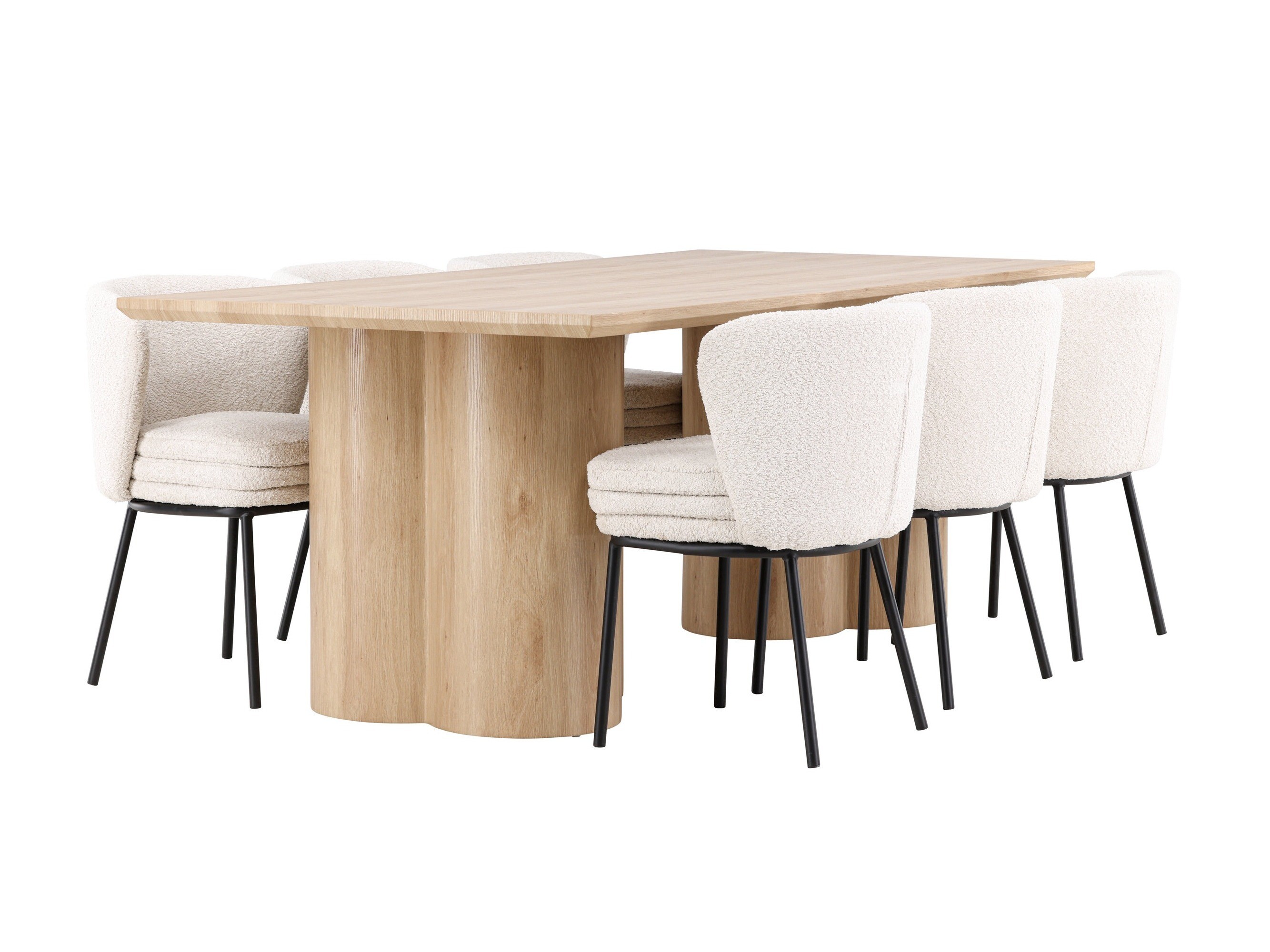 Dining set Dallas 5176 (Light wood)
