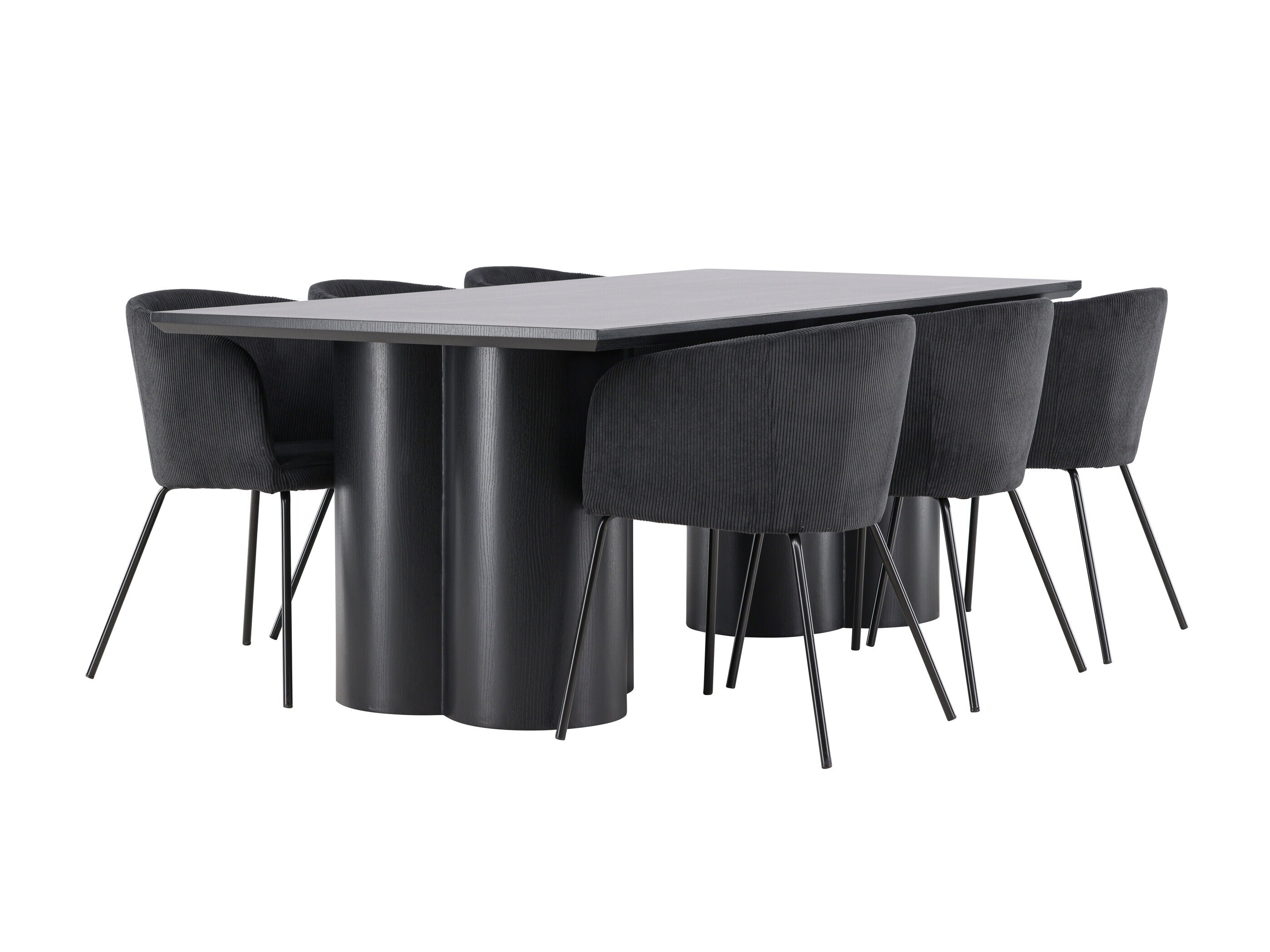 Dining set Dallas 5181 (Black)