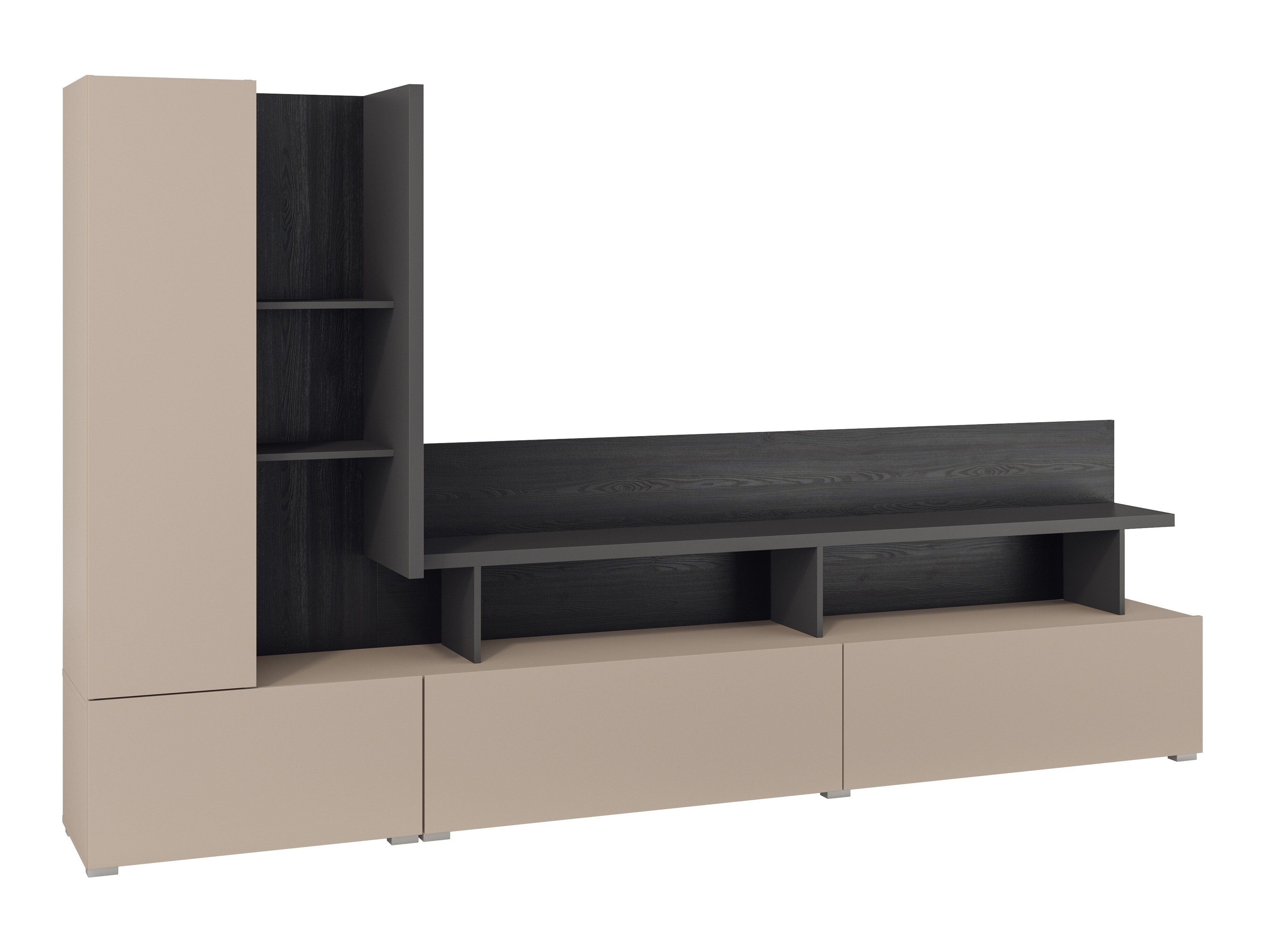 Living room set Virvele 101 (Congo + Anthracite)