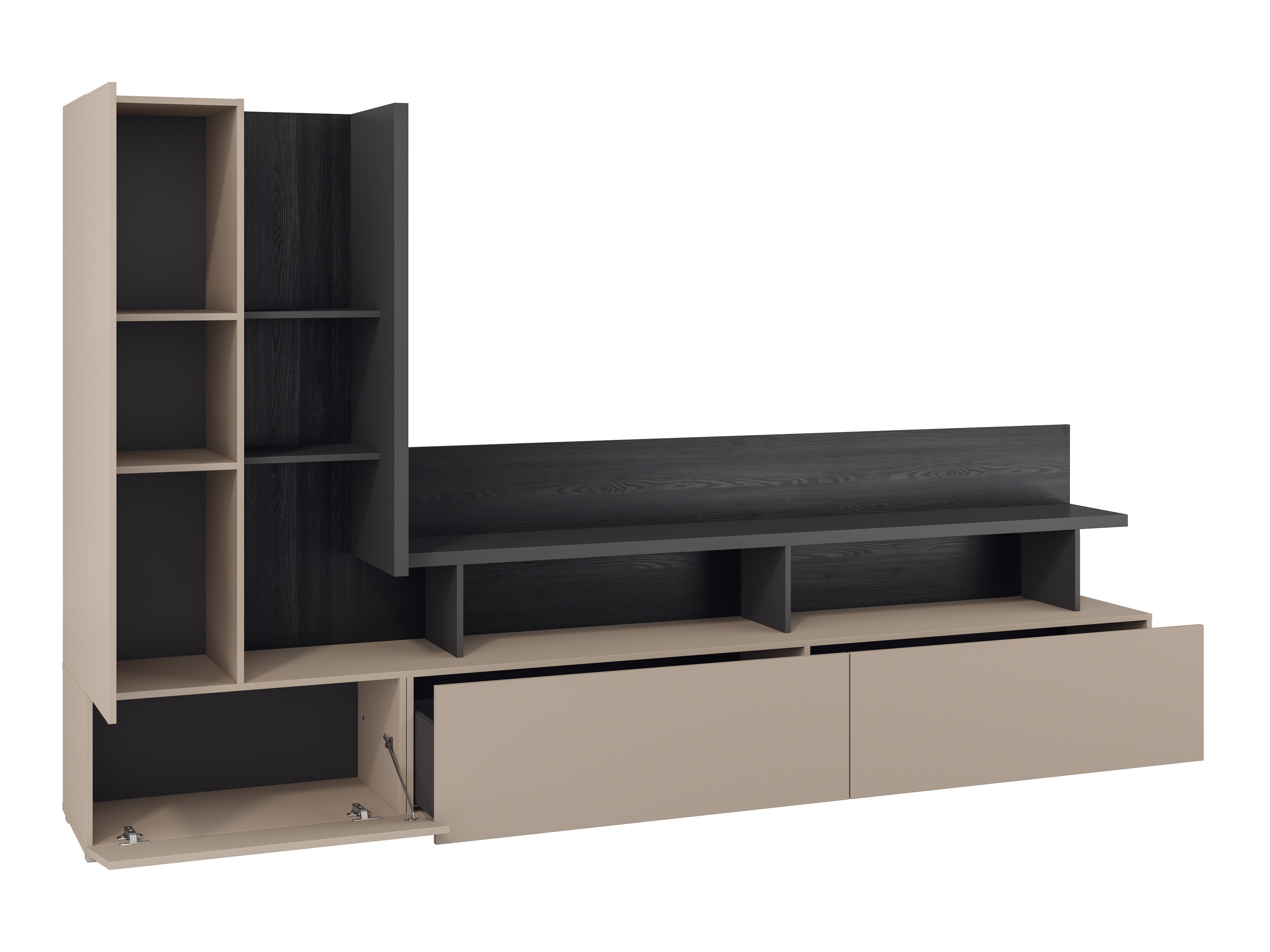 Living room set Virvele 101 (Congo + Anthracite)