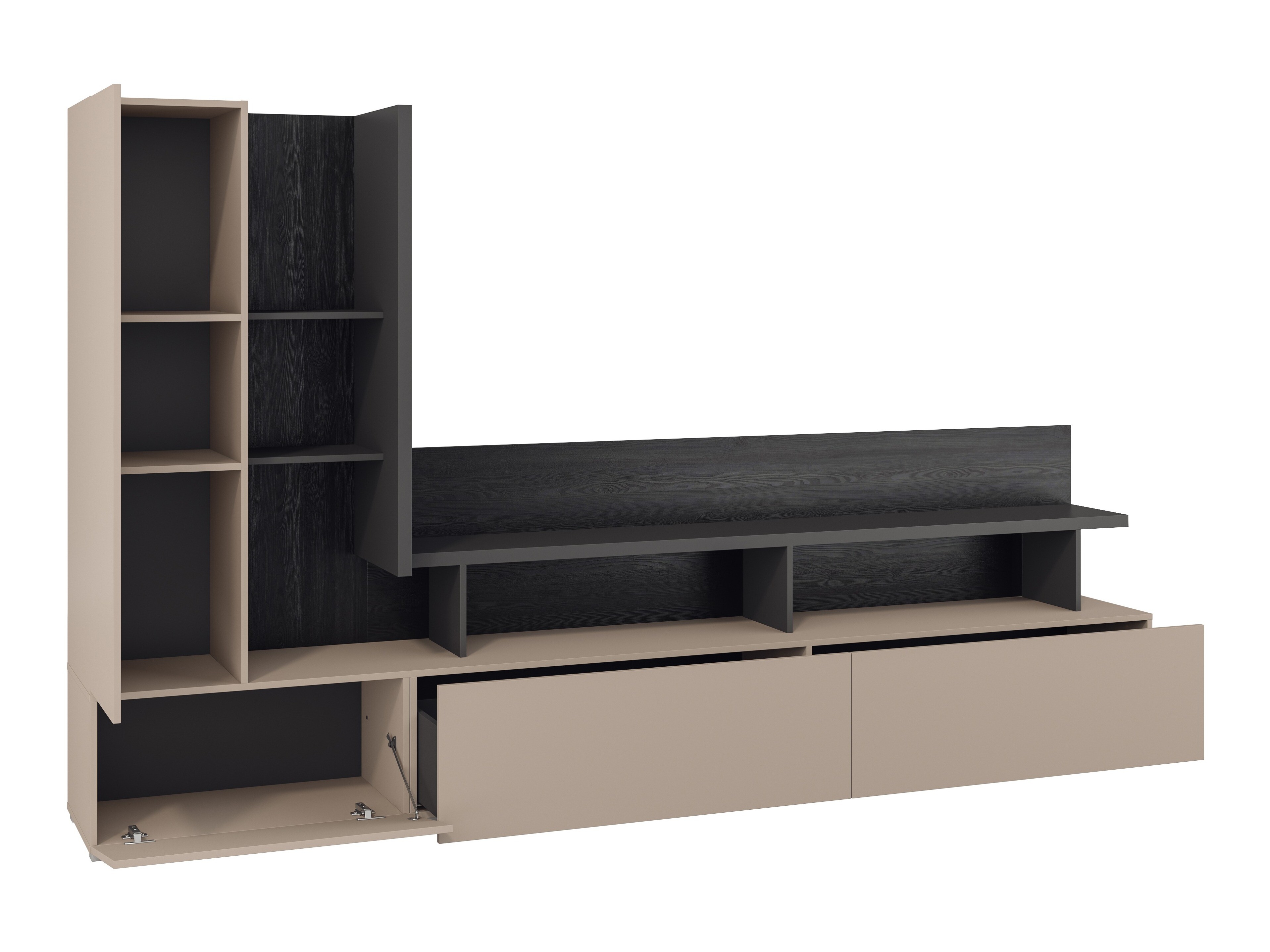 Living room set Virvele 103 (Congo + Anthracite)