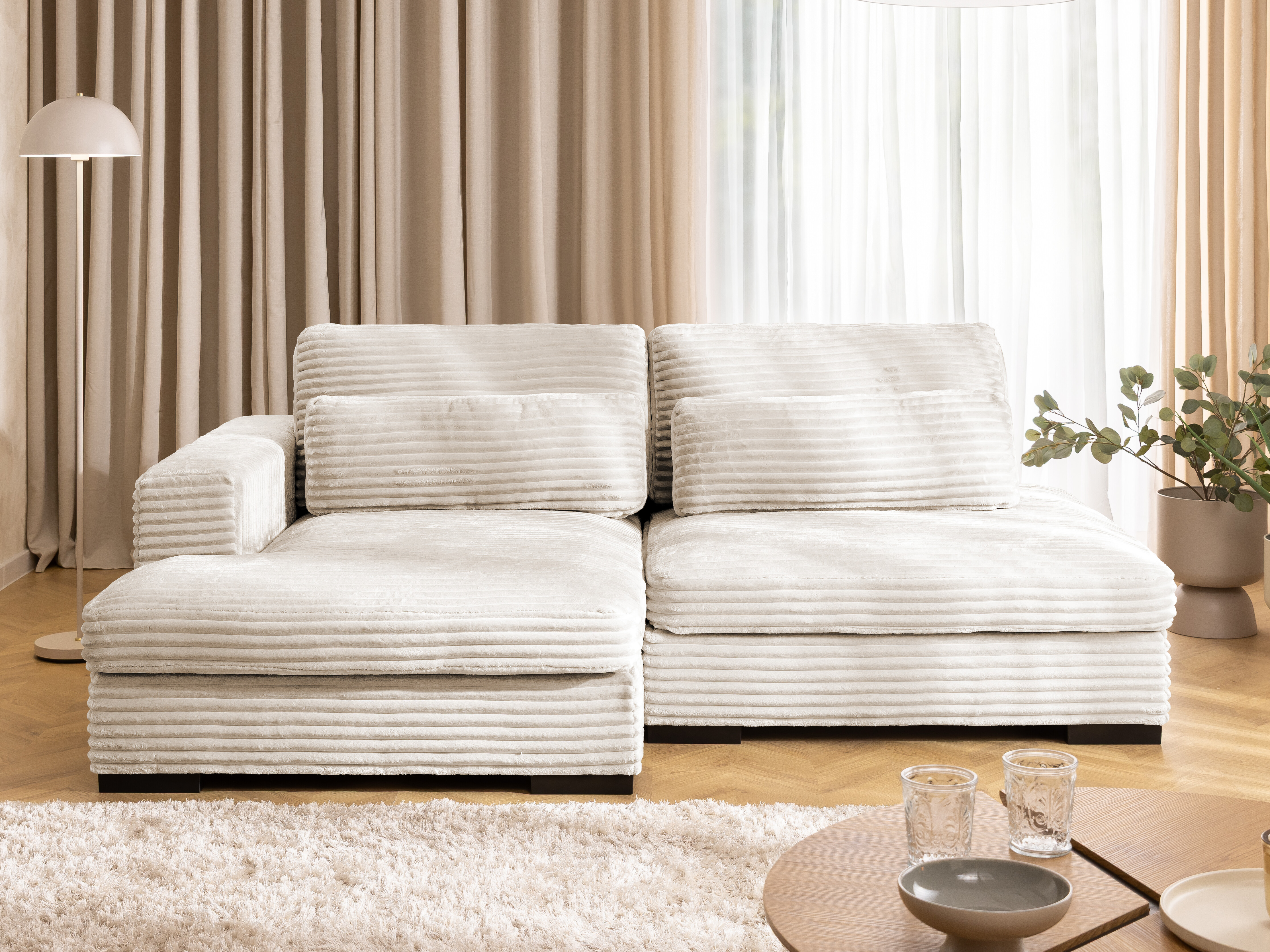 Corner sofa Rocklin 225 (Tilia 01)