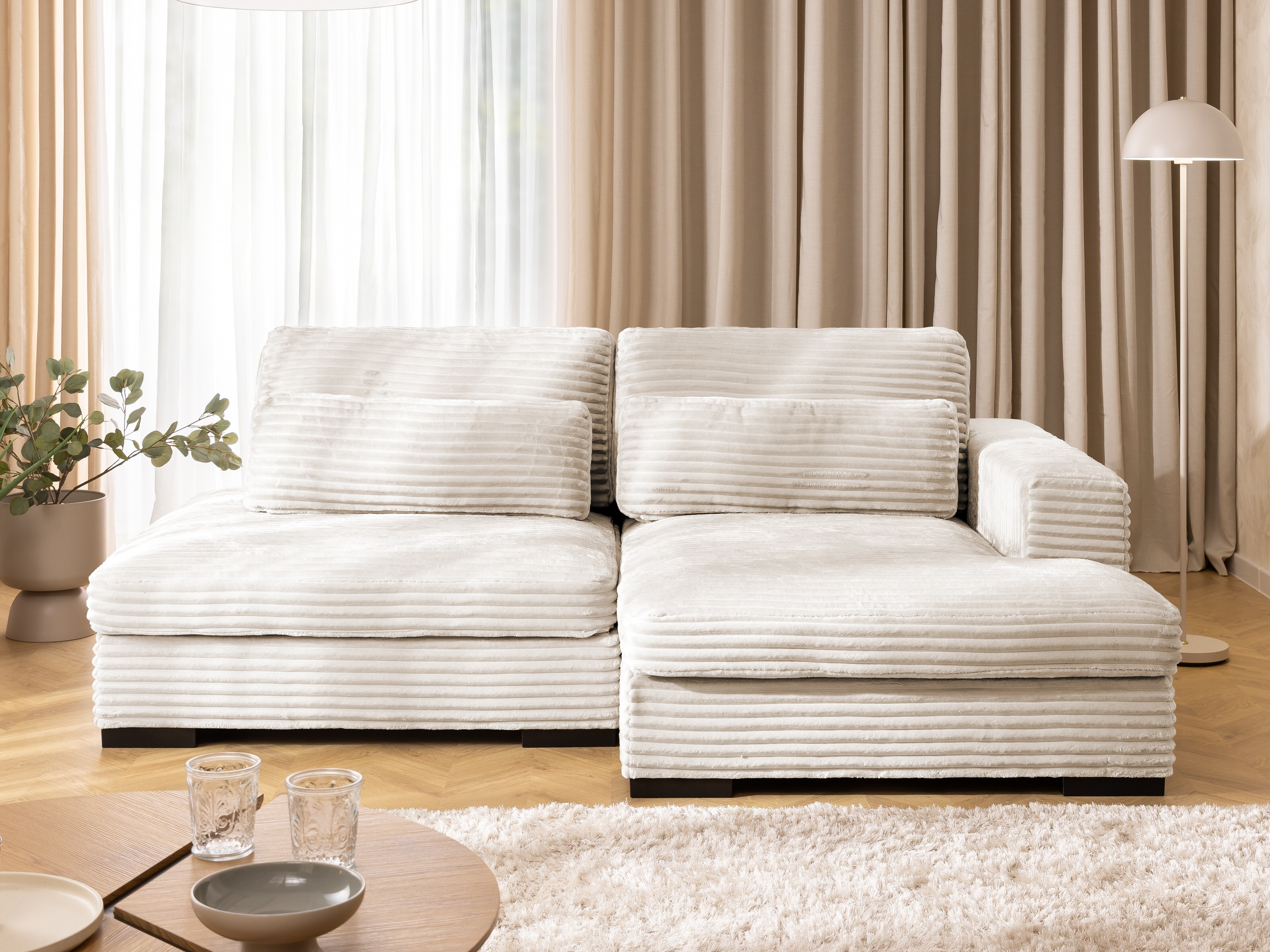 Corner sofa Rocklin 225 (Tilia 01)