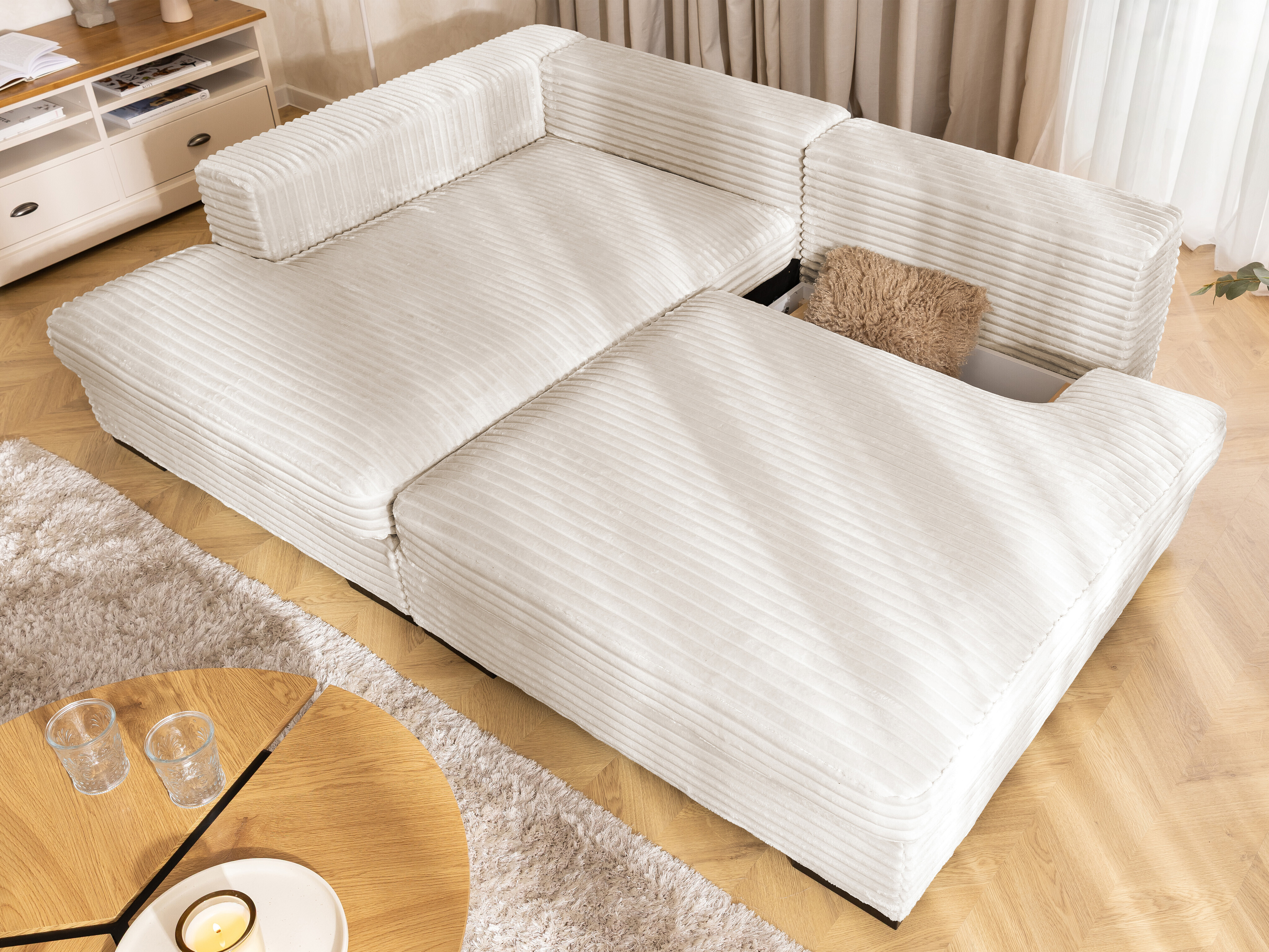 Corner sofa Rocklin 225 (Tilia 01)