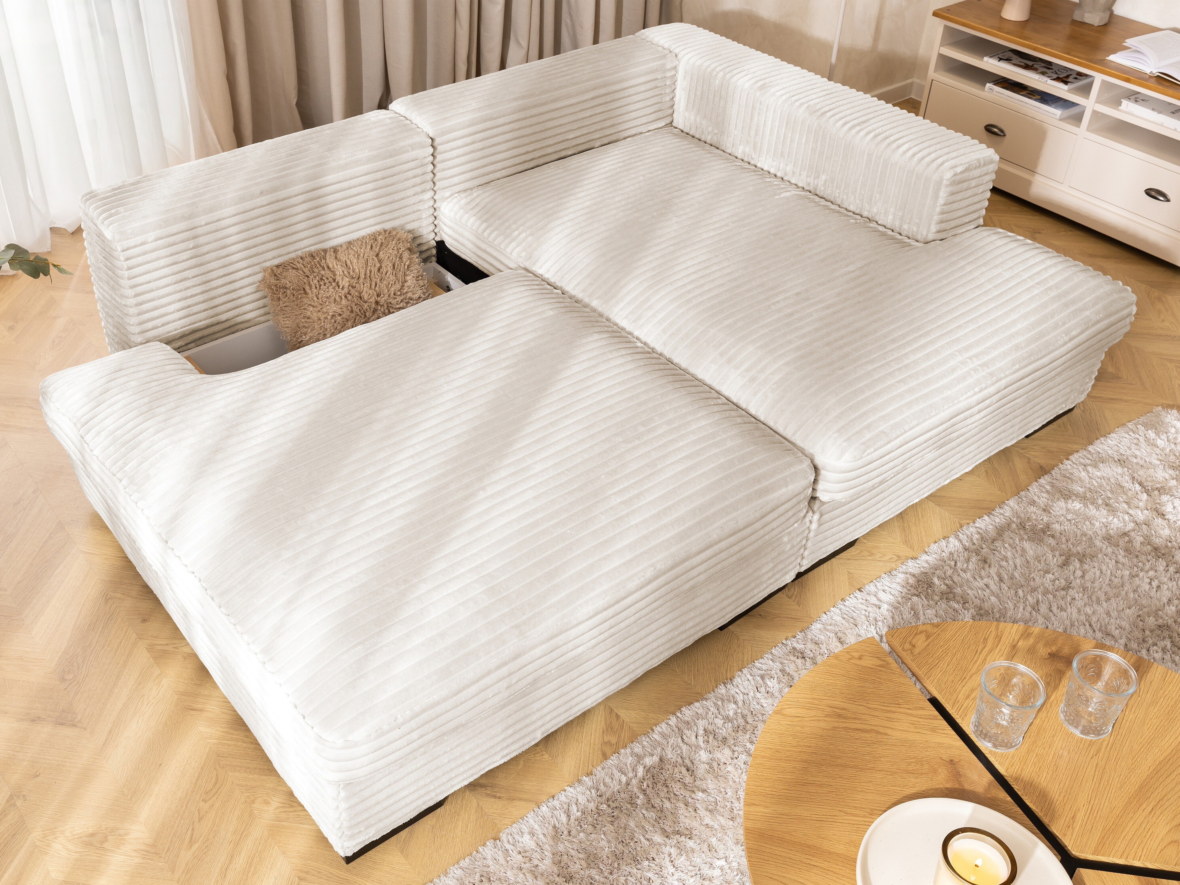 Corner sofa Rocklin 225 (Tilia 01)