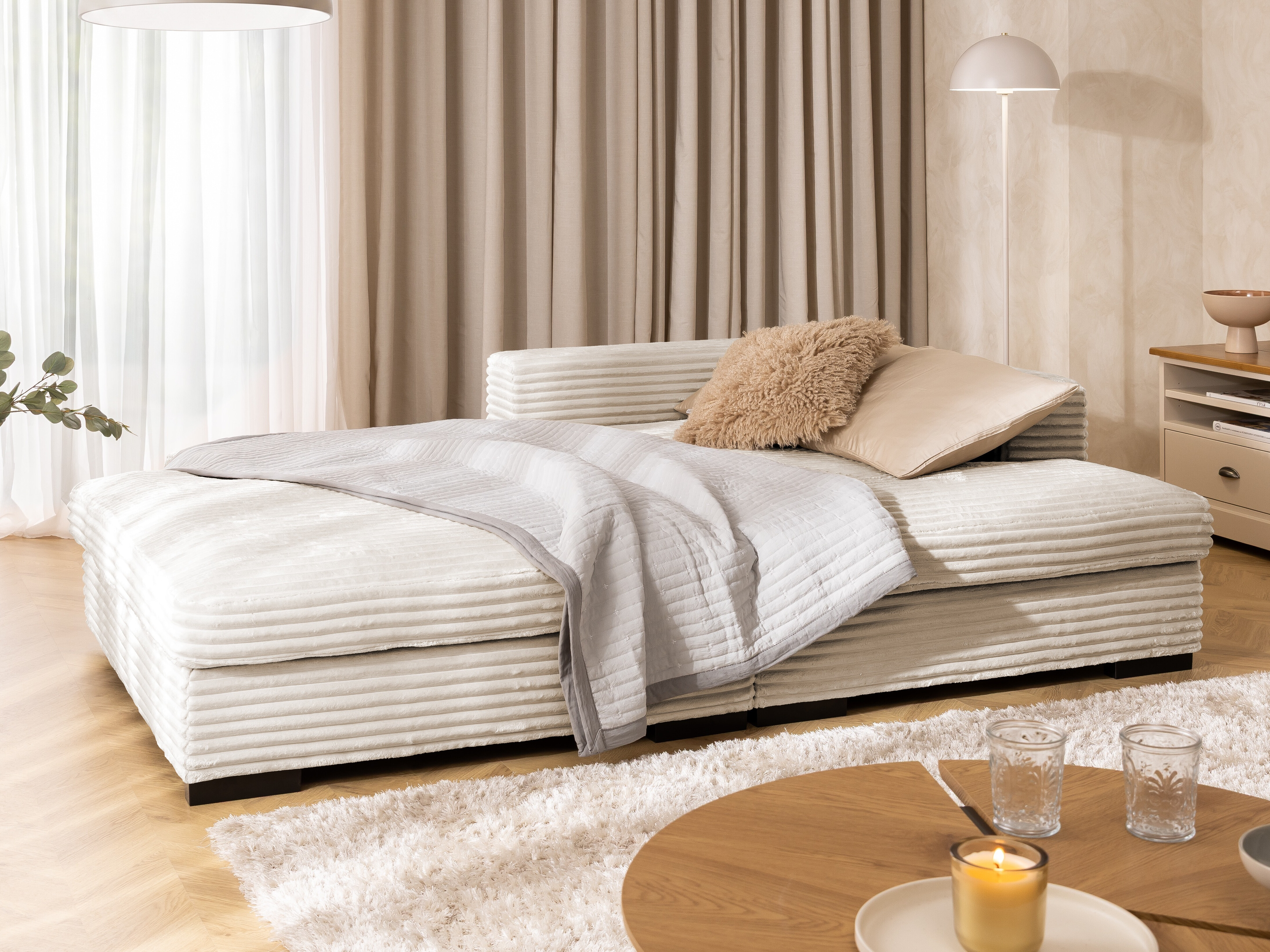 Corner sofa Rocklin 225 (Tilia 01)