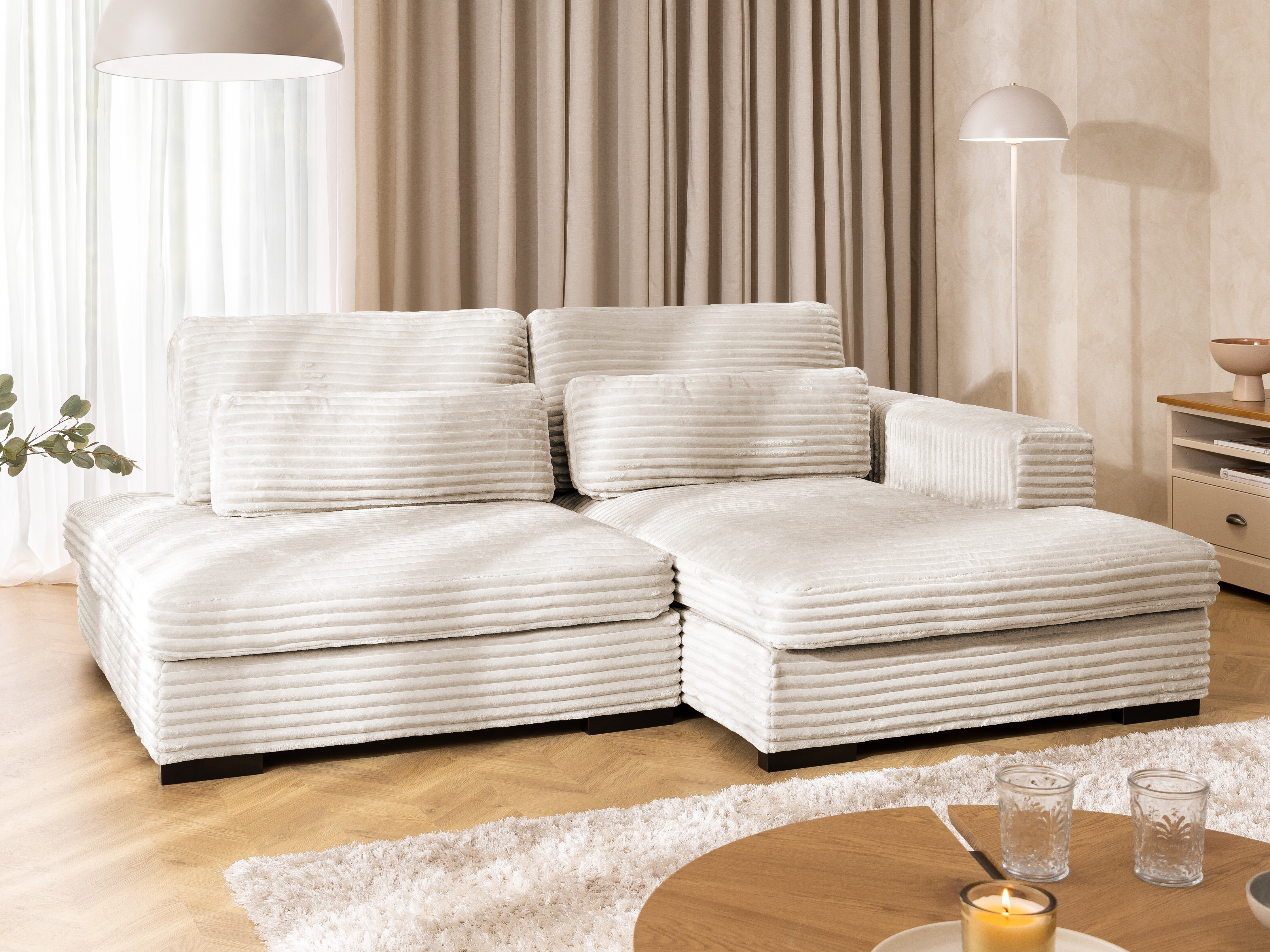 Corner sofa Rocklin 225 (Tilia 01)