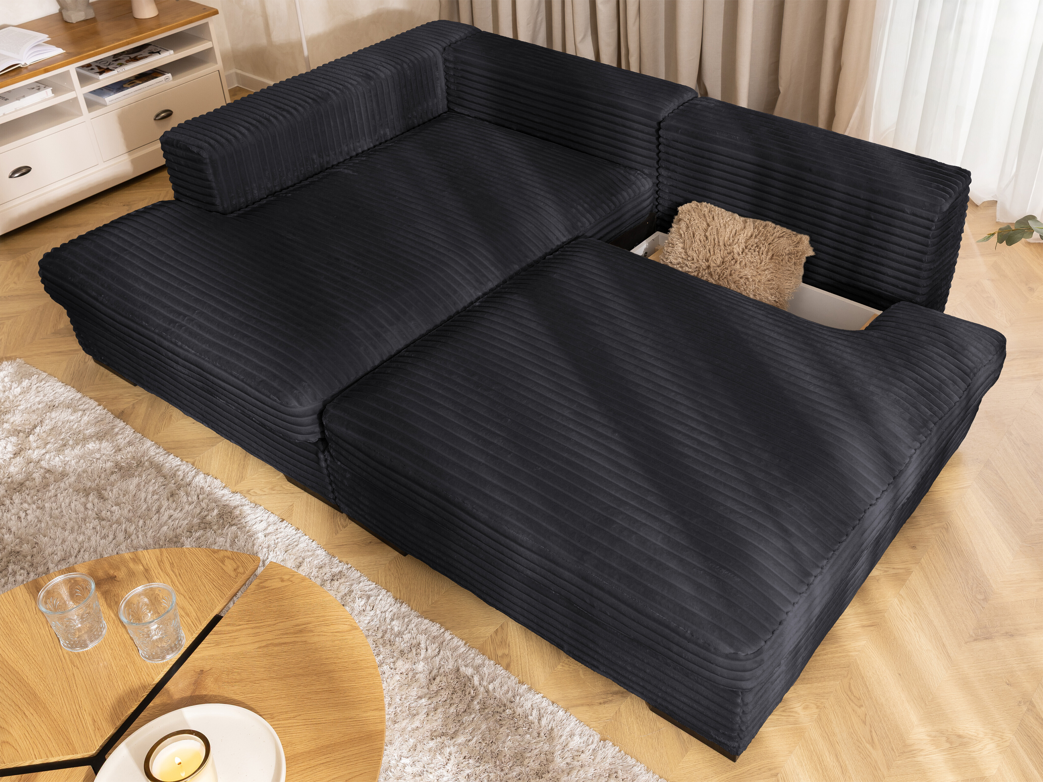 Corner sofa Rocklin 225 (Tilia 100)