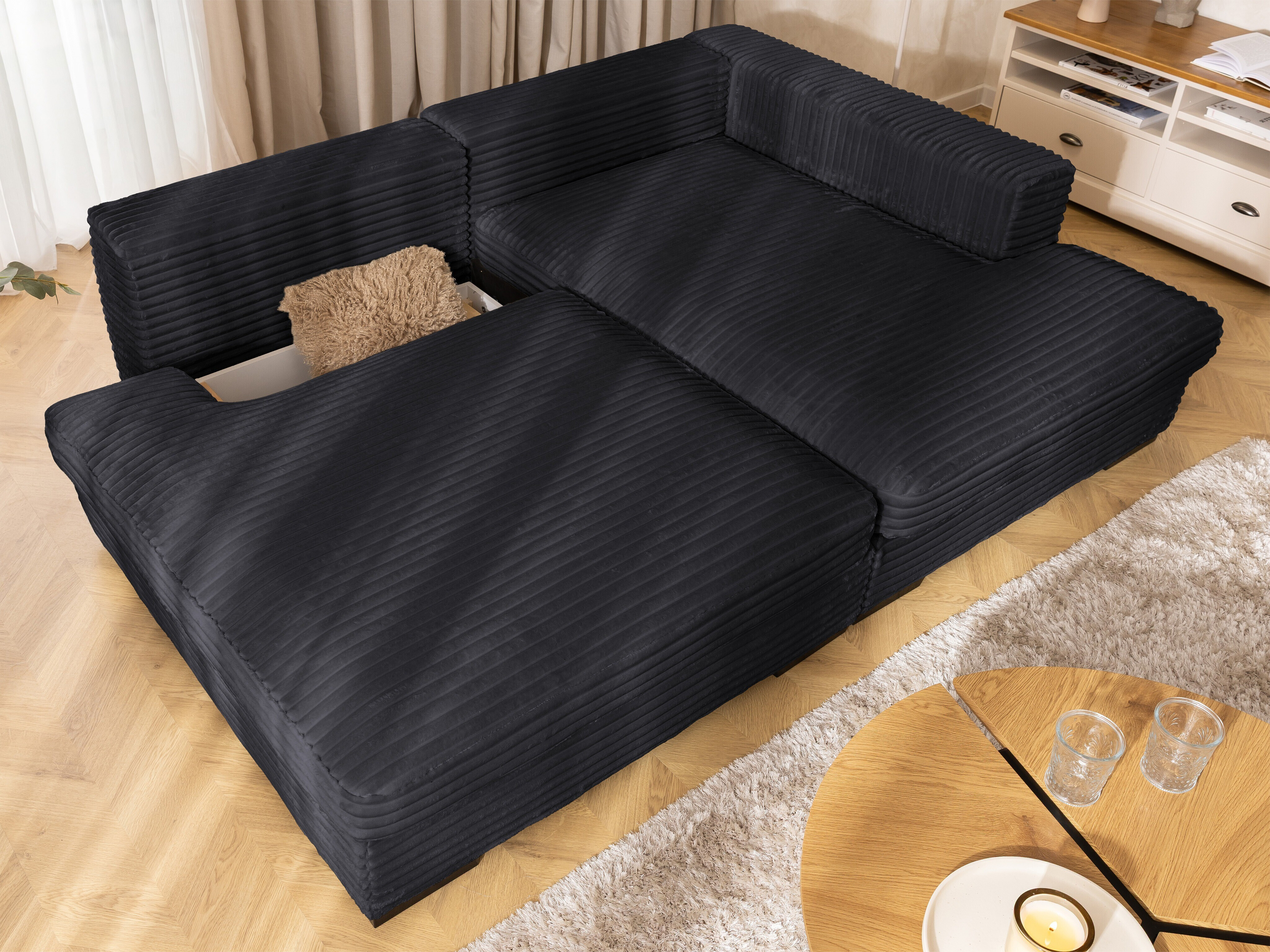Corner sofa Rocklin 225 (Tilia 100)