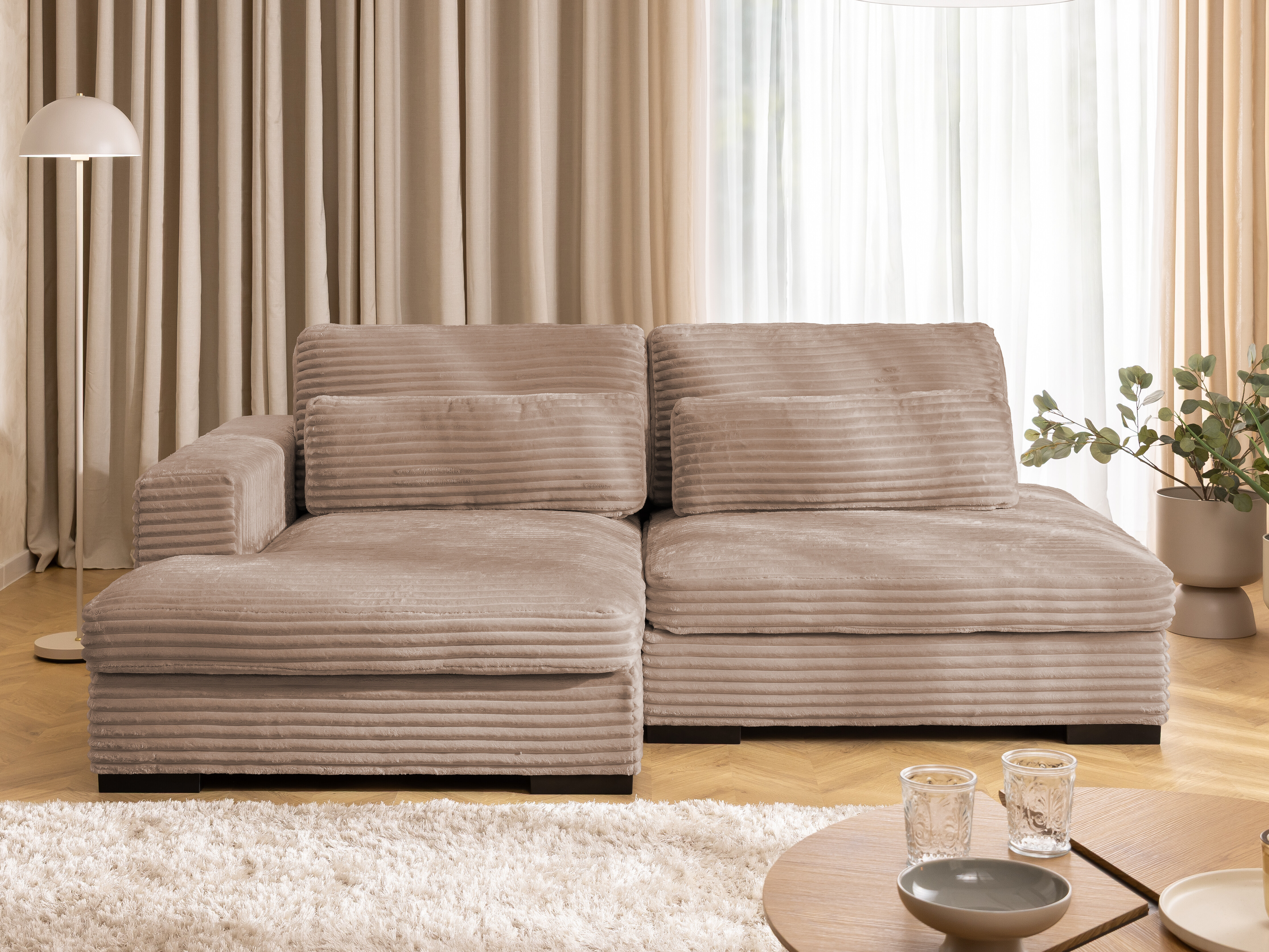 Corner sofa Rocklin 225 (Tilia 17)