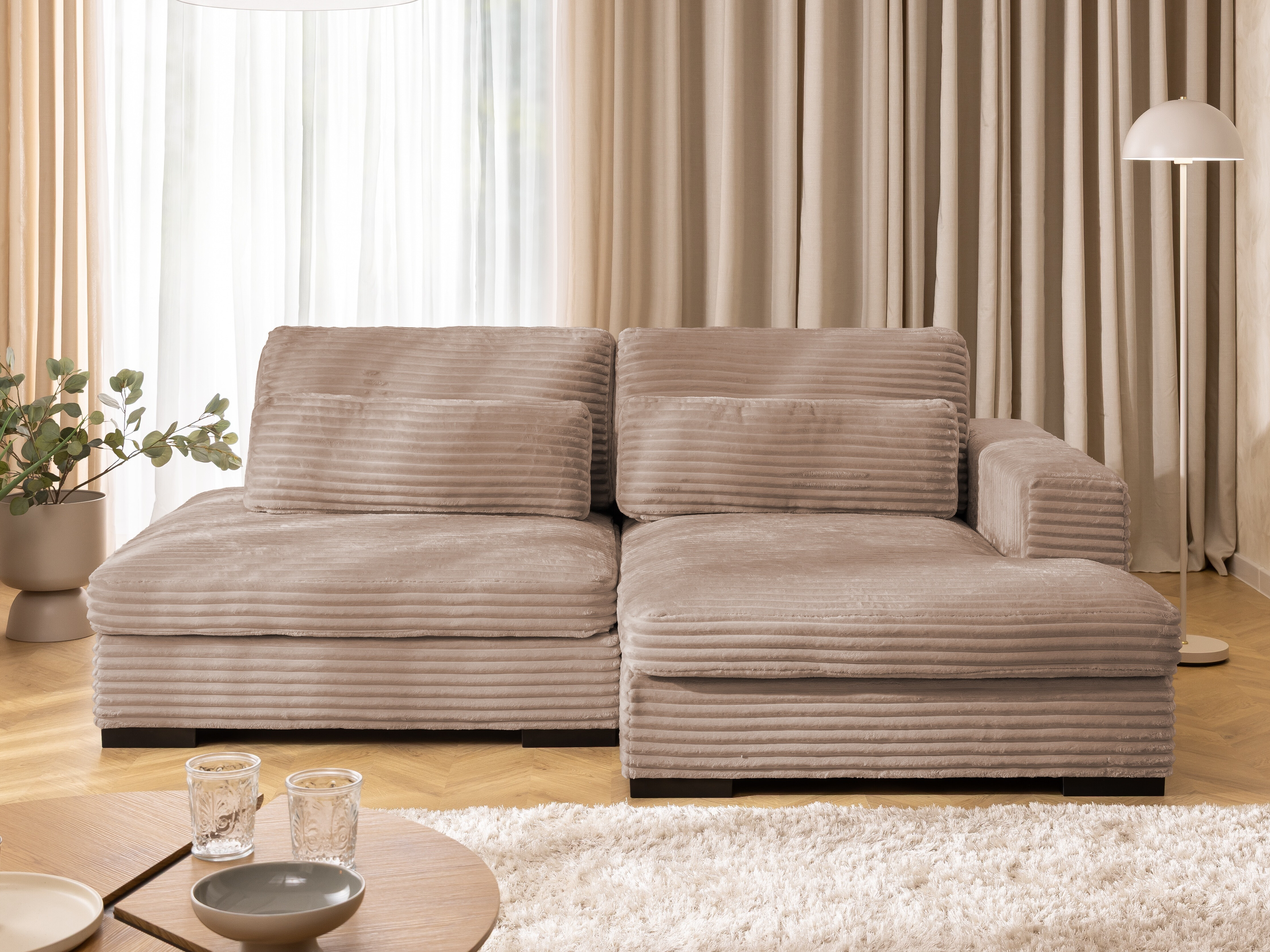 Corner sofa Rocklin 225 (Tilia 17)