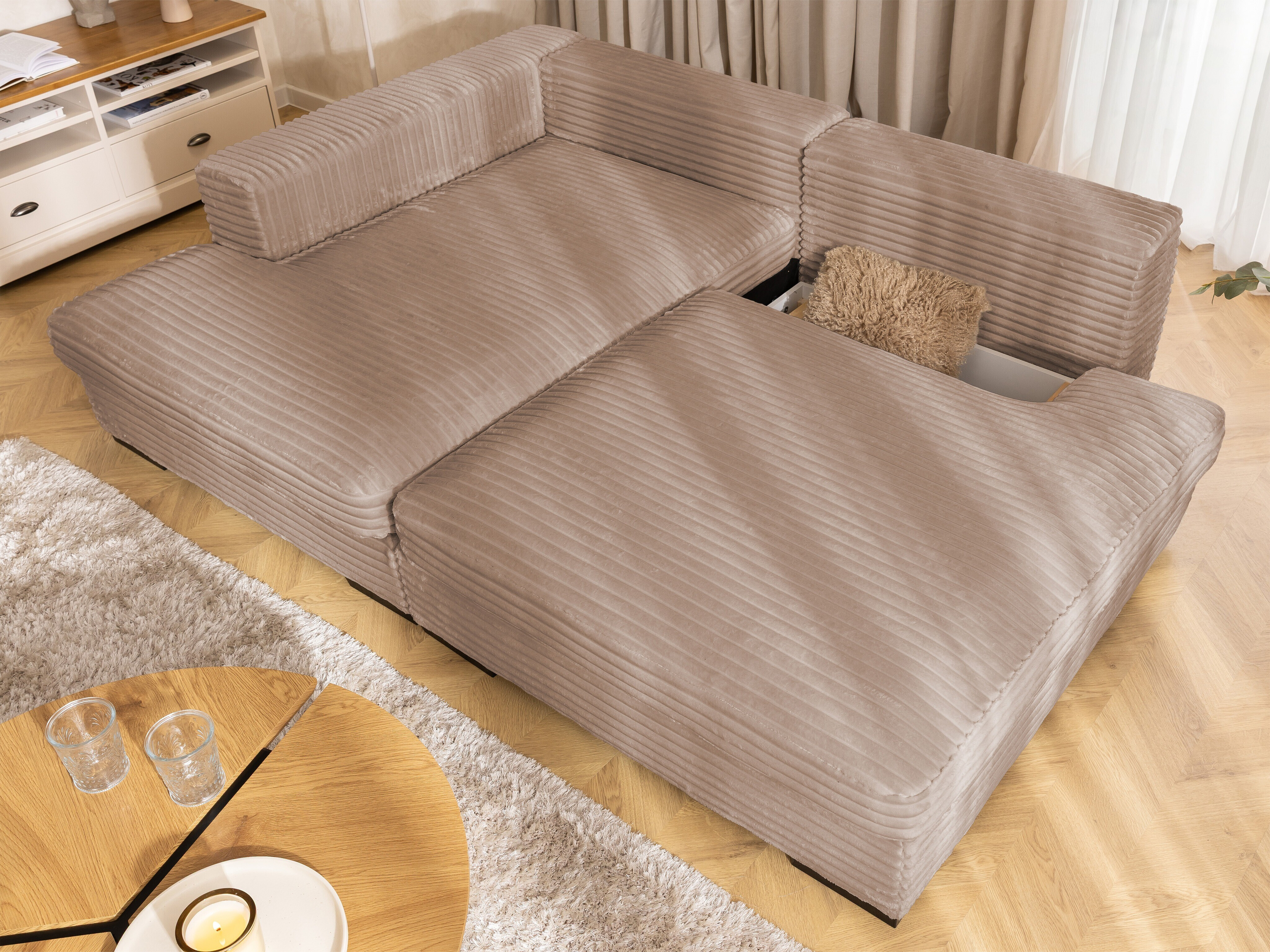 Corner sofa Rocklin 225 (Tilia 17)