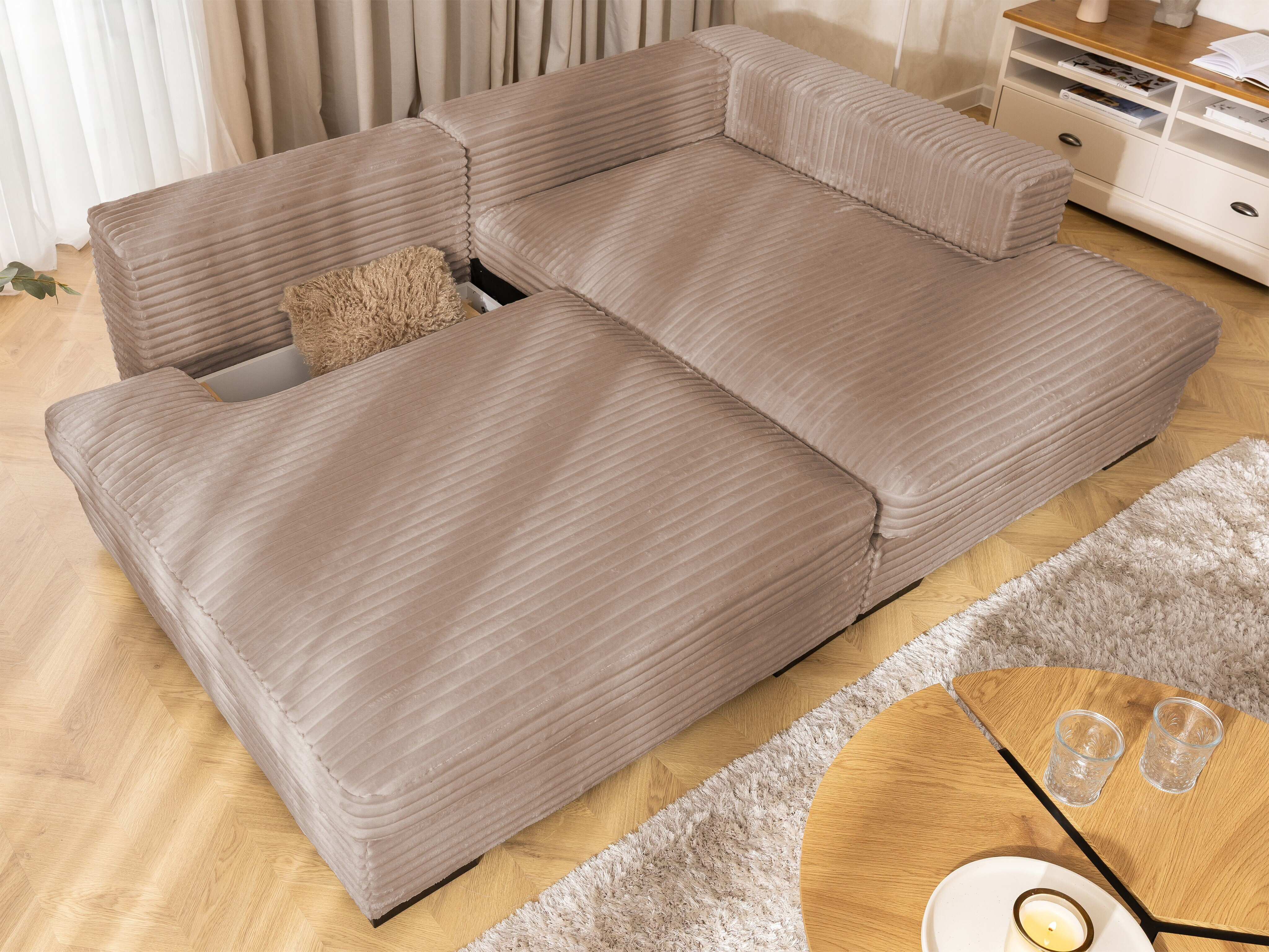 Corner sofa Rocklin 225 (Tilia 17)