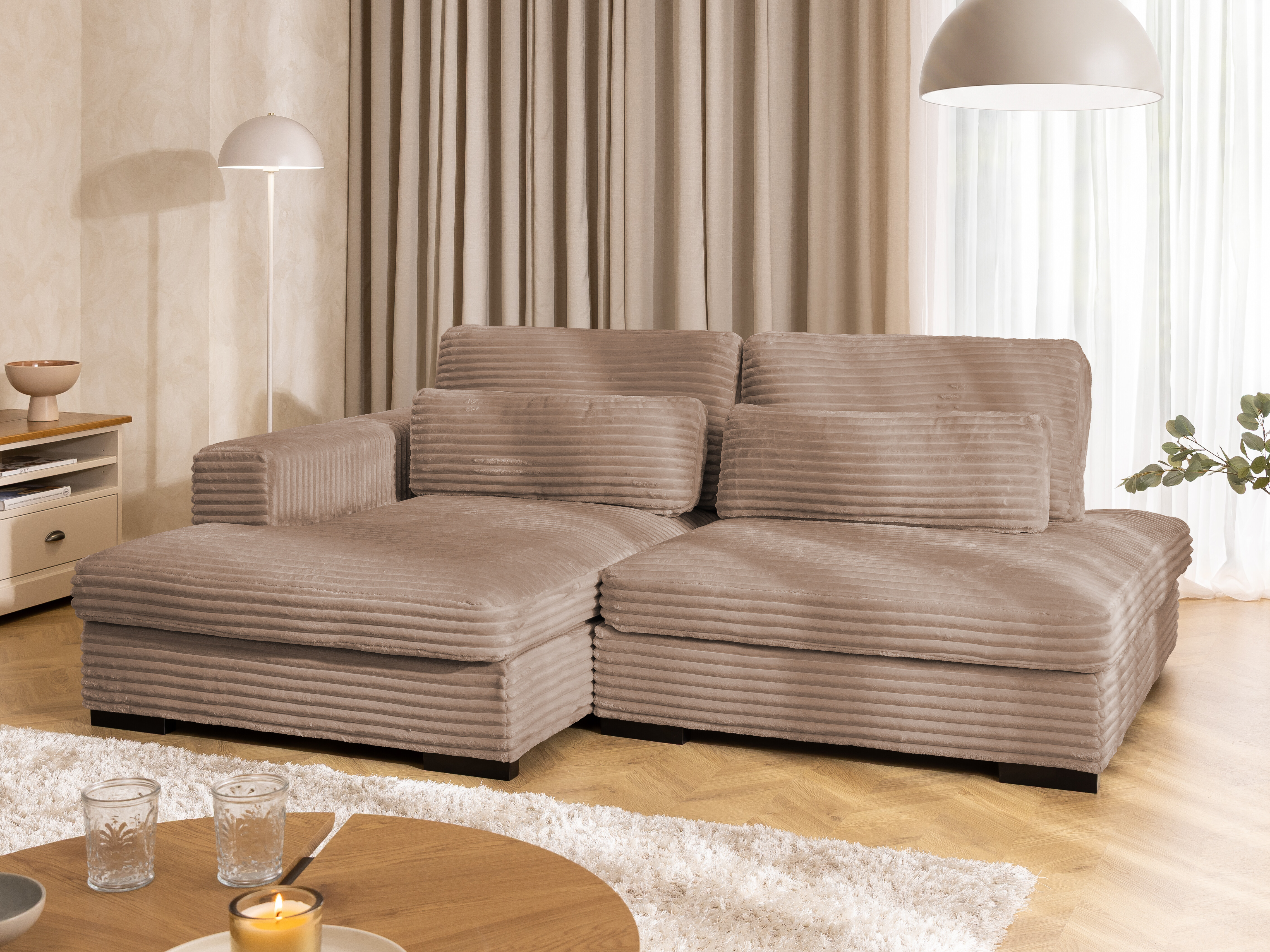 Corner sofa Rocklin 225 (Tilia 17)