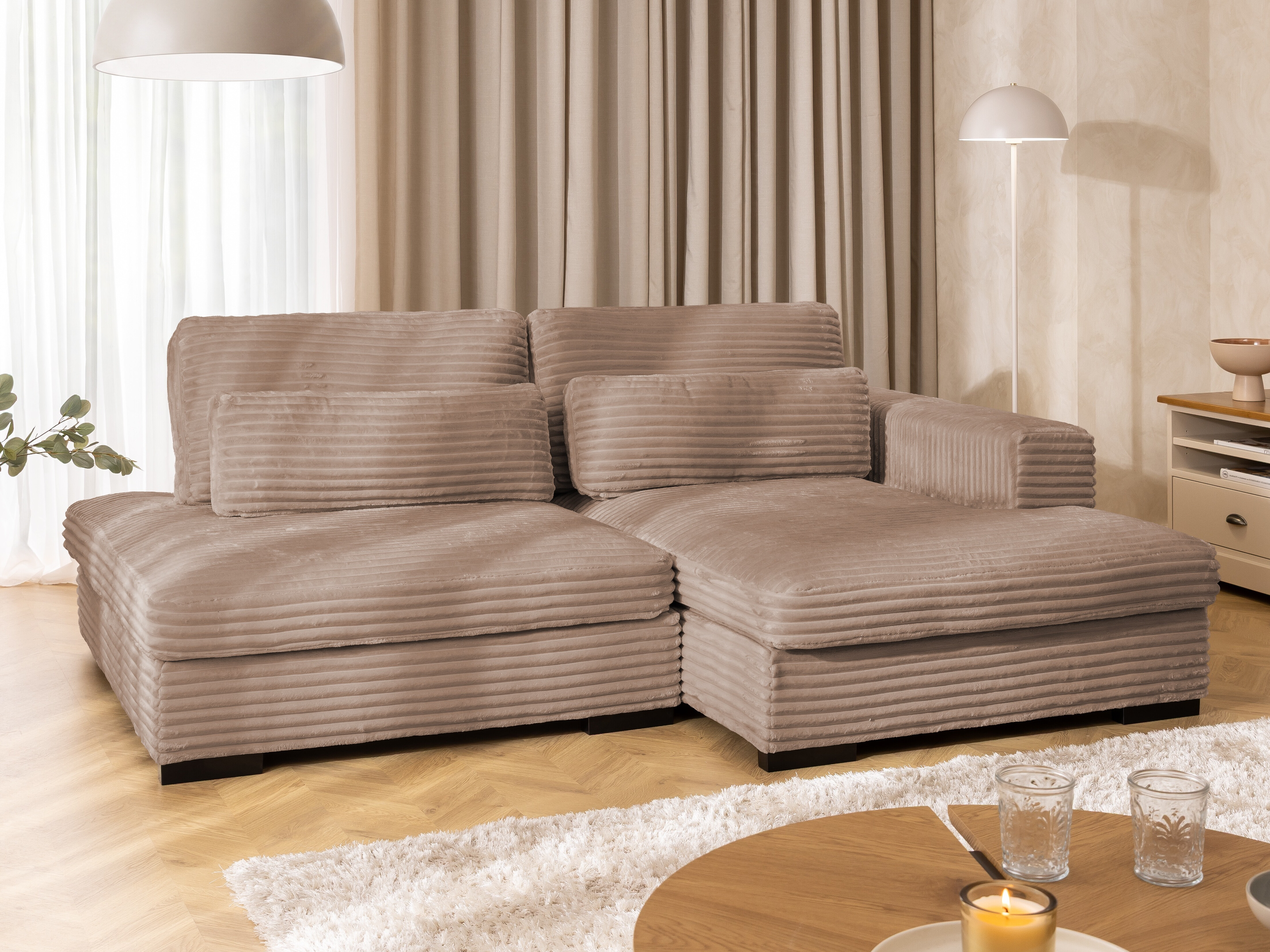 Corner sofa Rocklin 225 (Tilia 17)