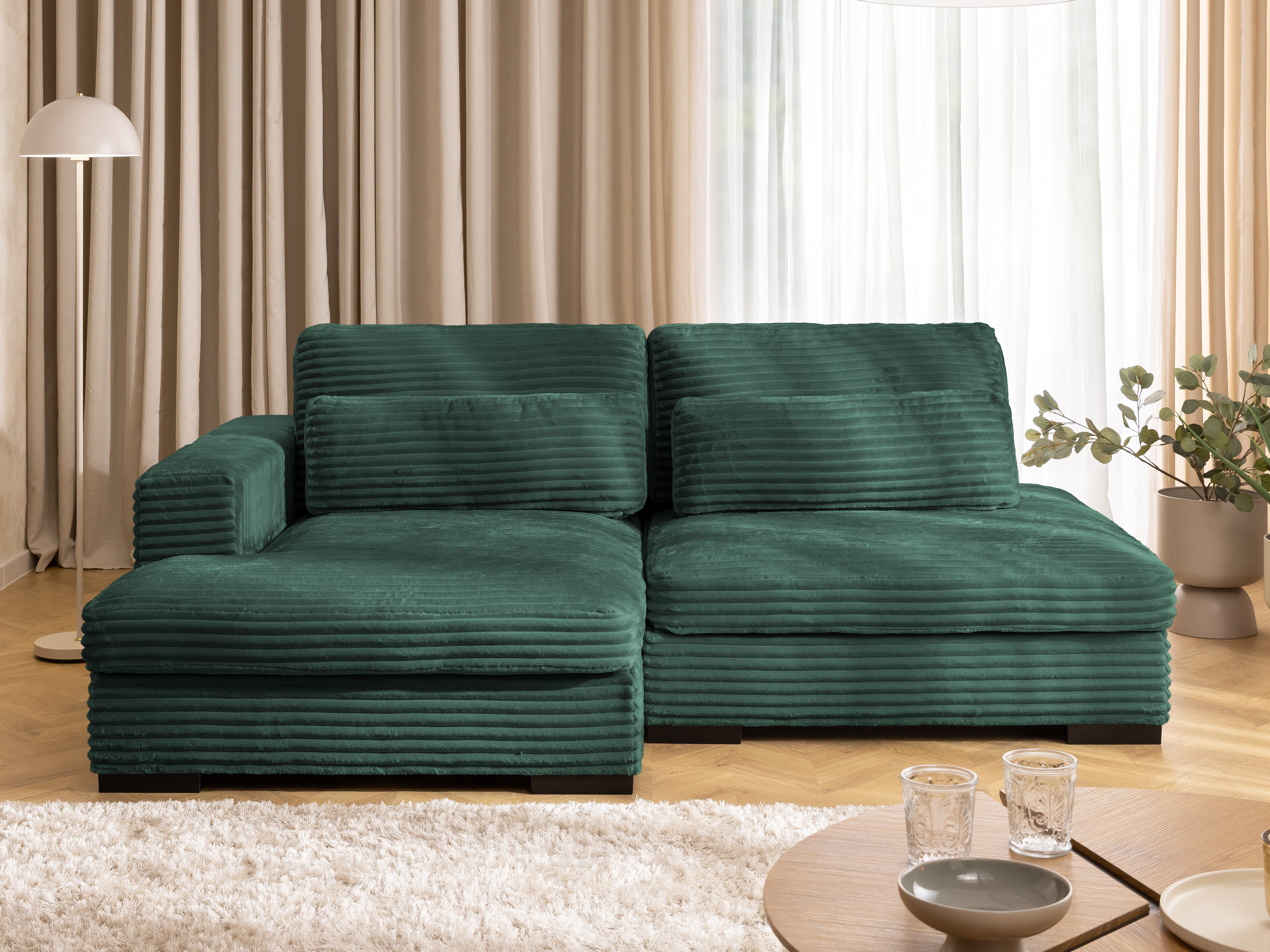 Corner sofa Rocklin 225 (Tilia 39)