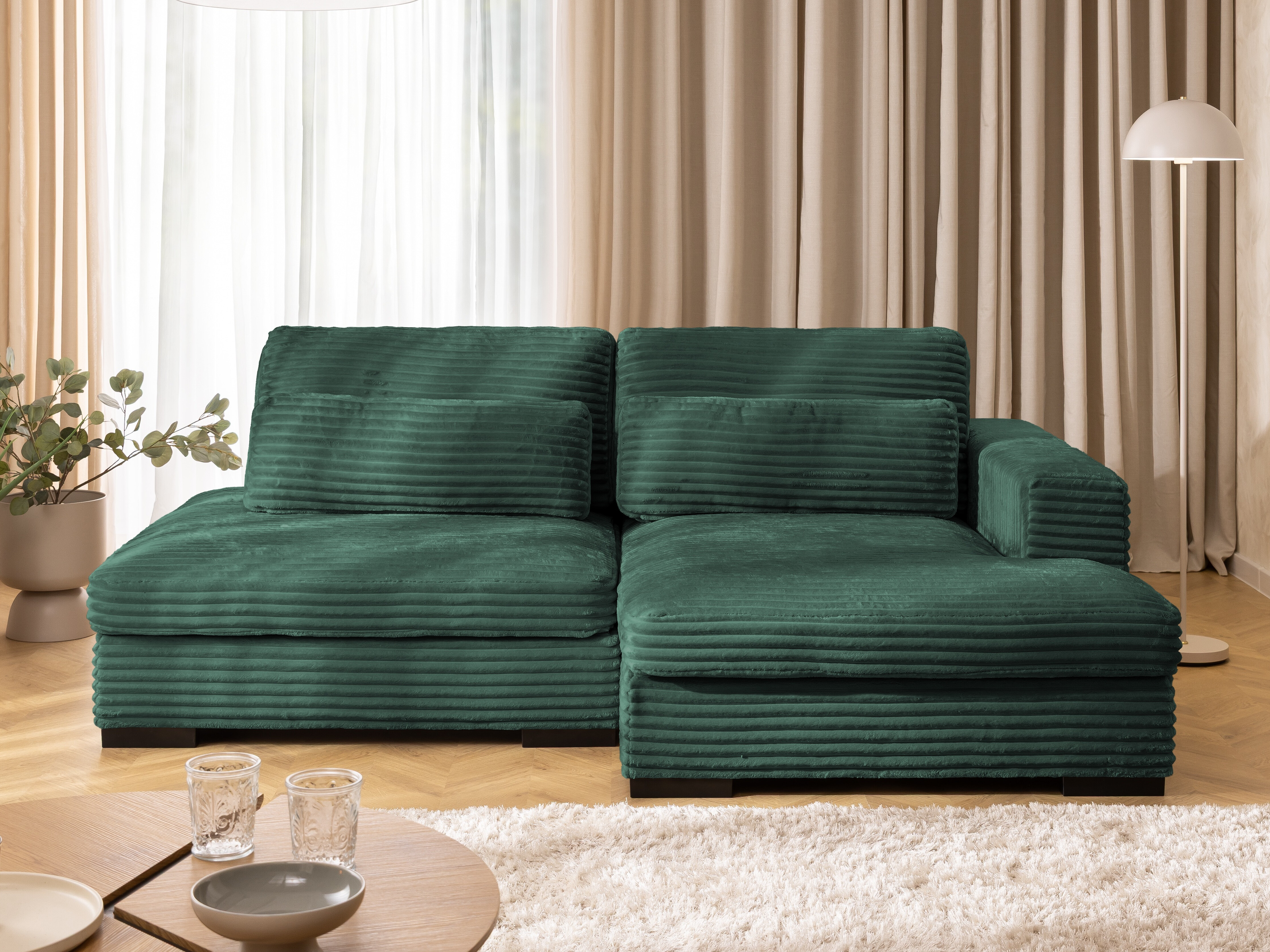 Corner sofa Rocklin 225 (Tilia 39)