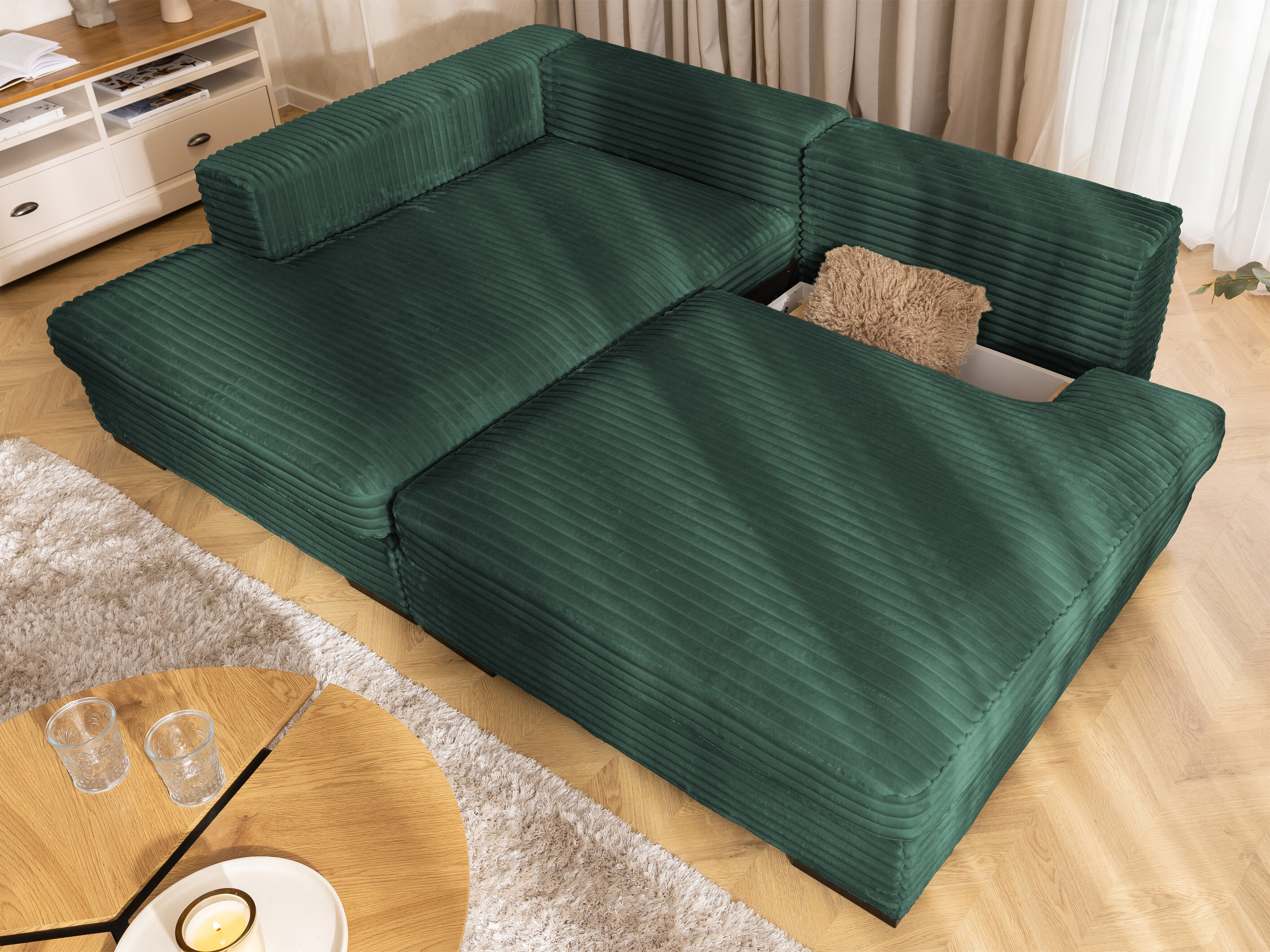 Corner sofa Rocklin 225 (Tilia 39)