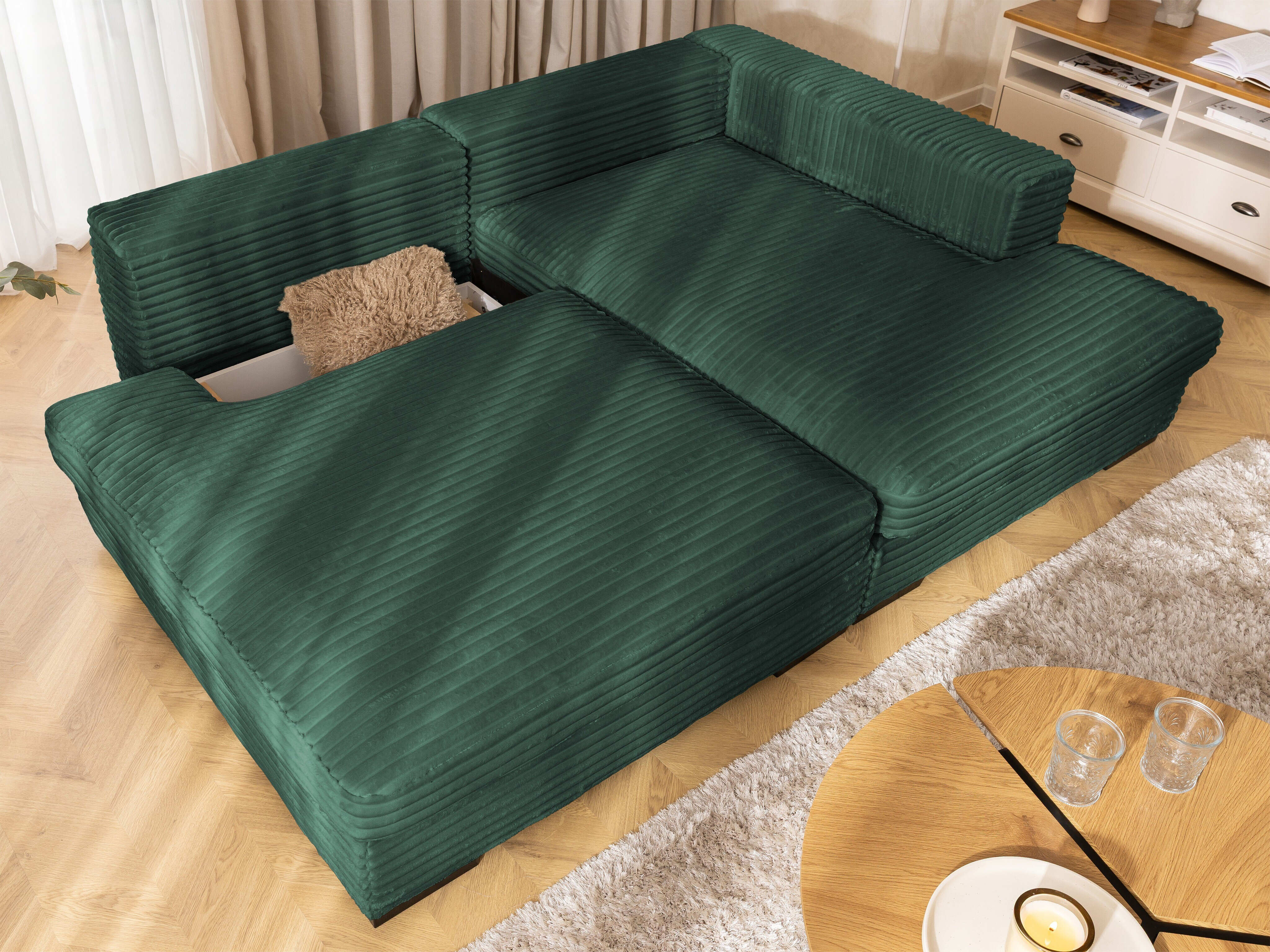 Corner sofa Rocklin 225 (Tilia 39)