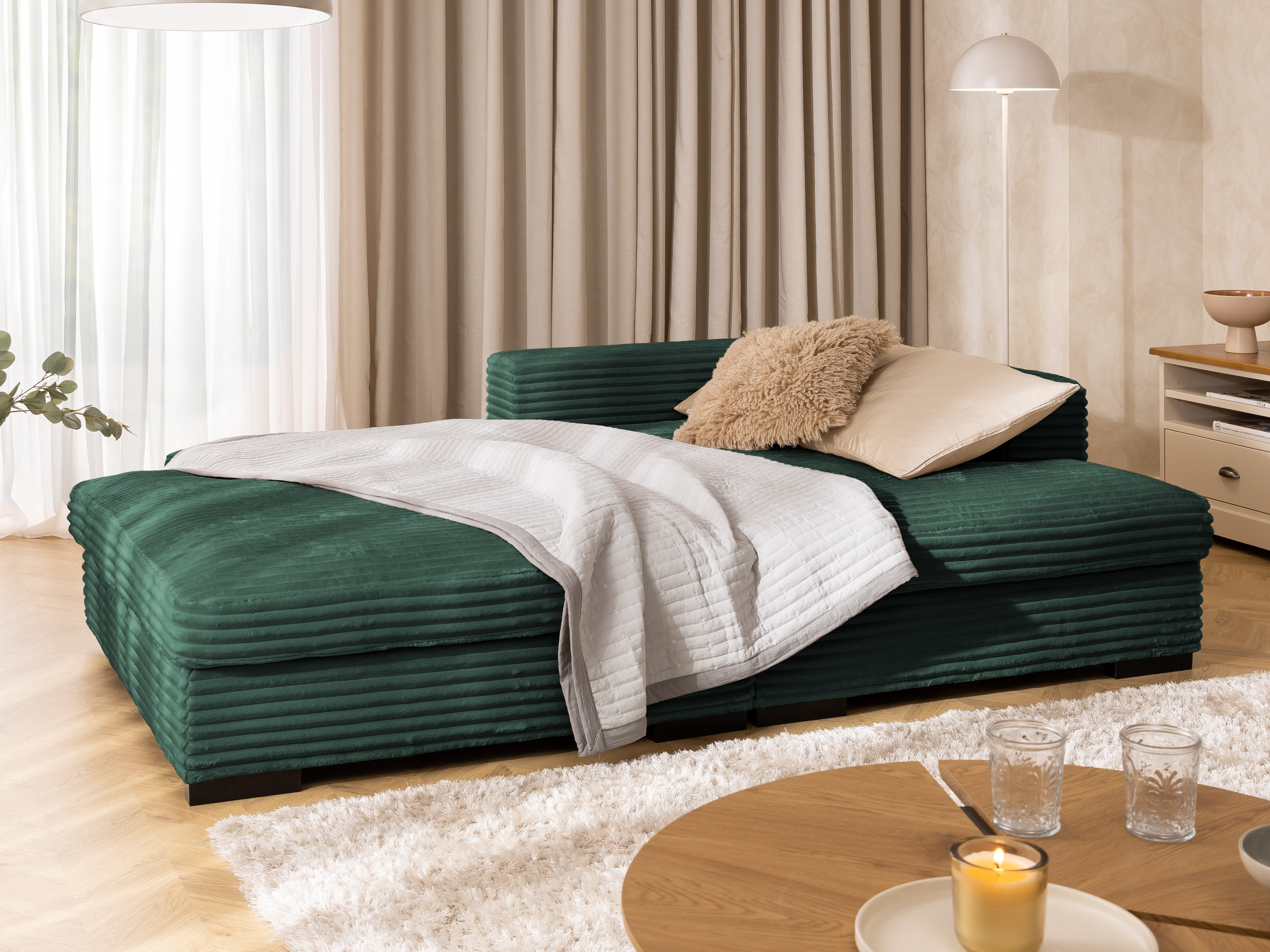 Corner sofa Rocklin 225 (Tilia 39)
