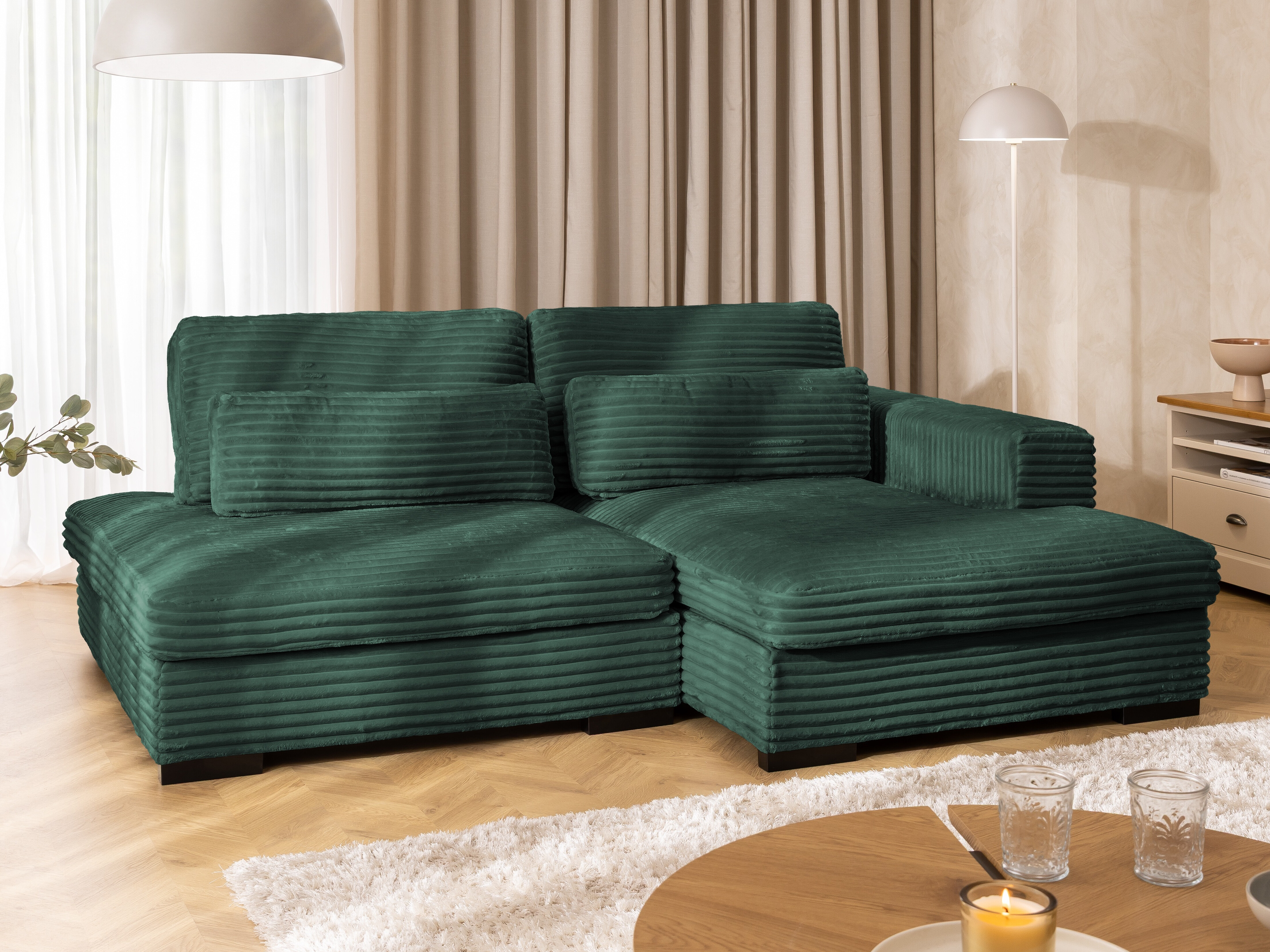Corner sofa Rocklin 225 (Tilia 39)