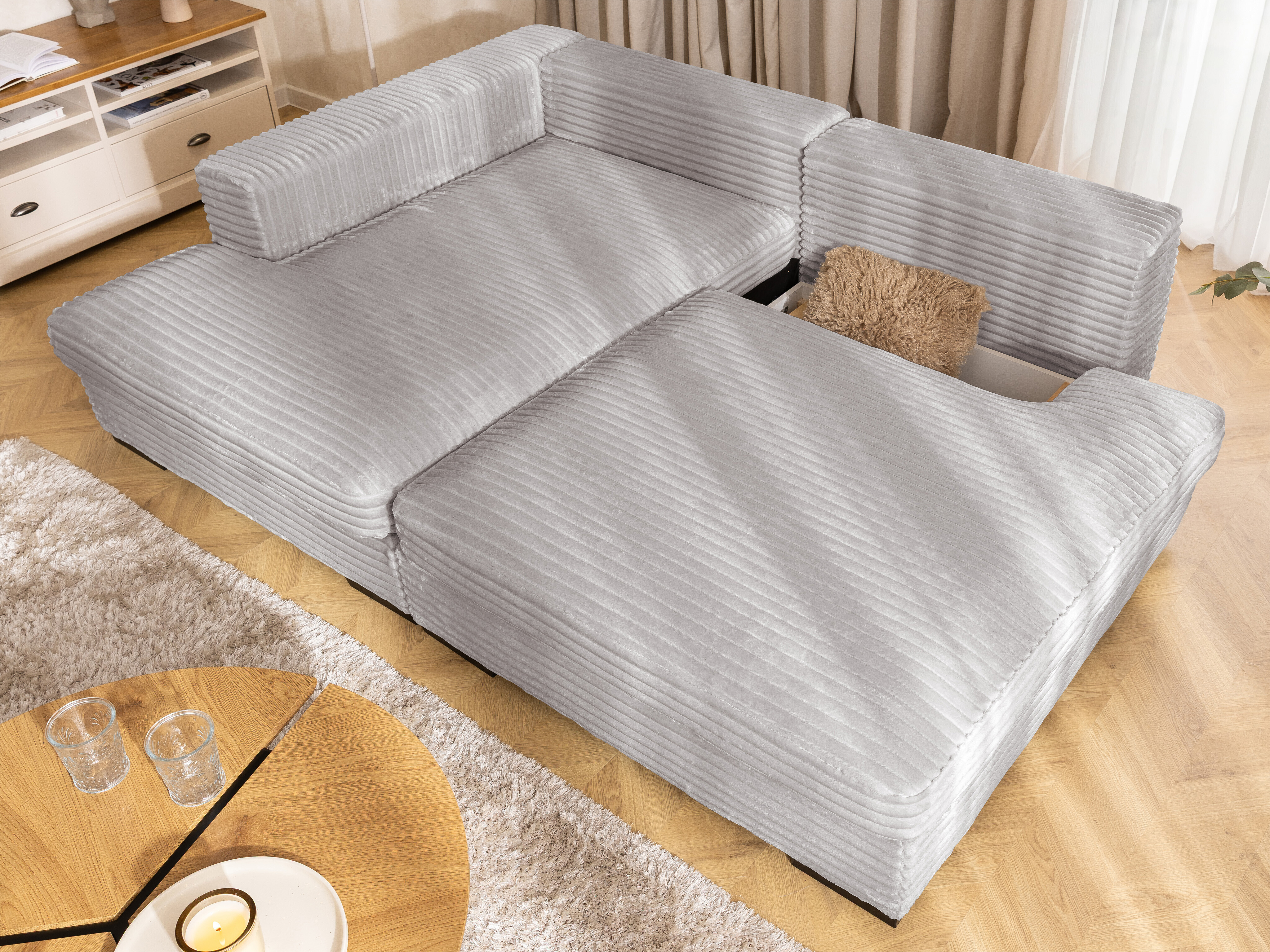 Corner sofa Rocklin 225 (Tilia 86)