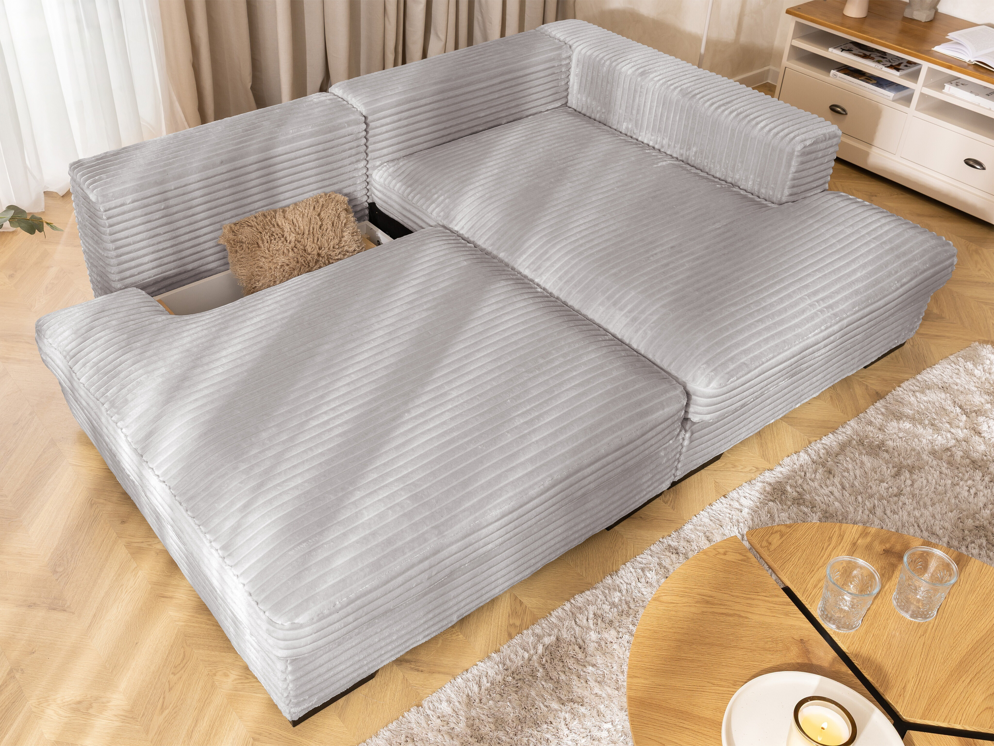 Corner sofa Rocklin 225 (Tilia 86)